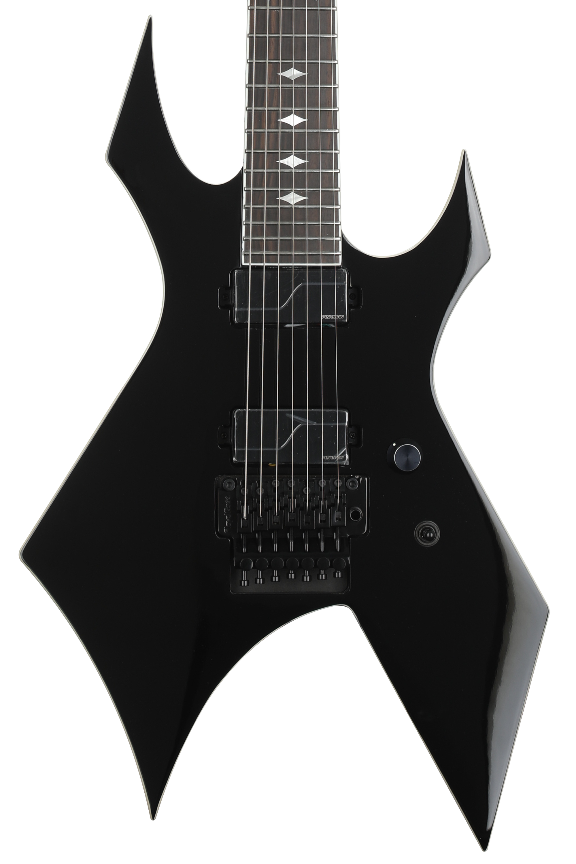 B.C. Rich Warlock Extreme 7 string Electric Guitar with Floyd Rose