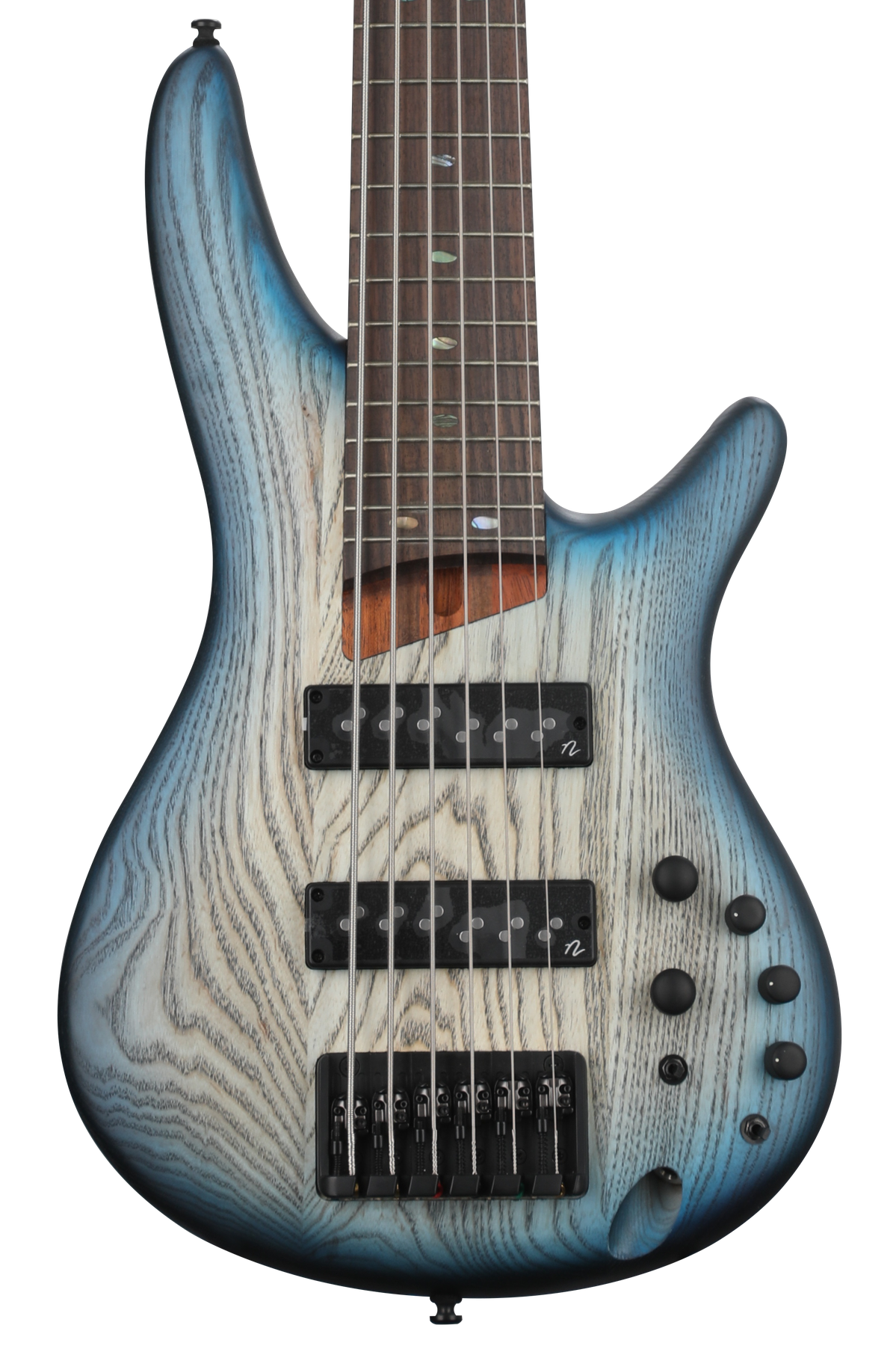 Ibanez Standard SR606E Bass Guitar - Cosmic Blue Starburst Flat
