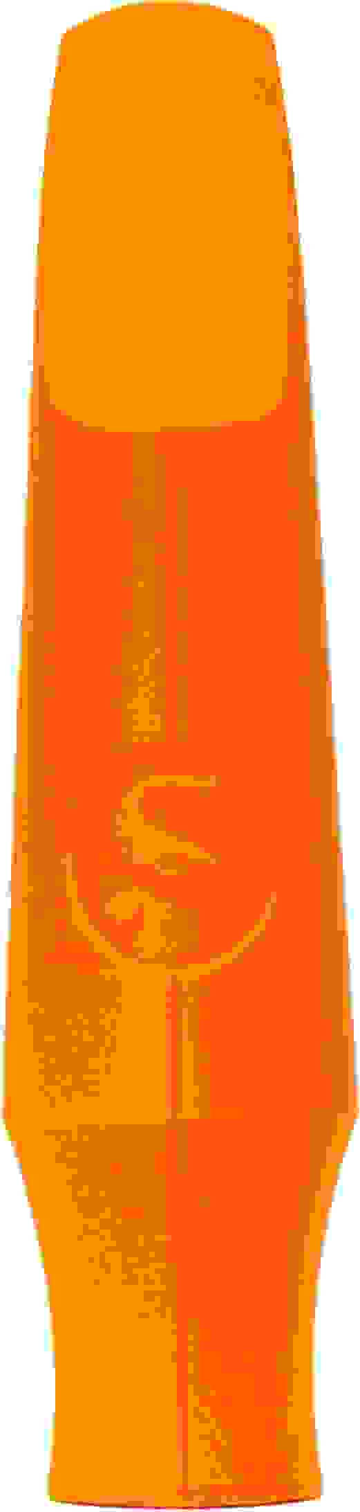Syos Originals Spark Baritone Saxophone Mouthpiece - 8, Lava Orange