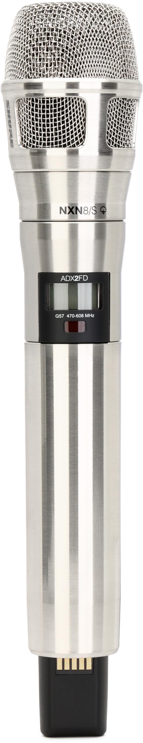 Shure ADX2FD/N8S Wireless Handheld Microphone Transmitter