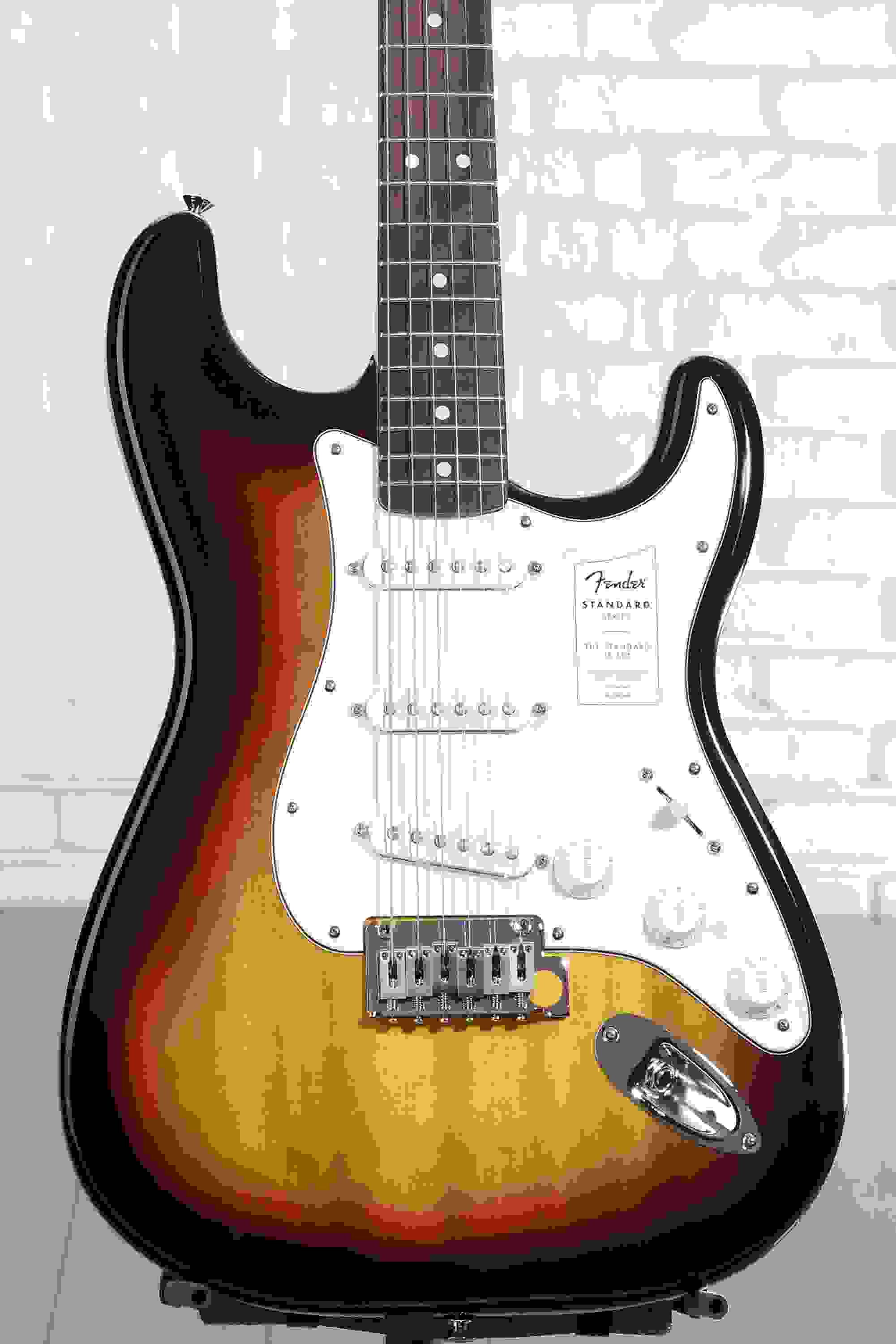 Fender Standard Stratocaster Electric Guitar - 3-color Sunburst