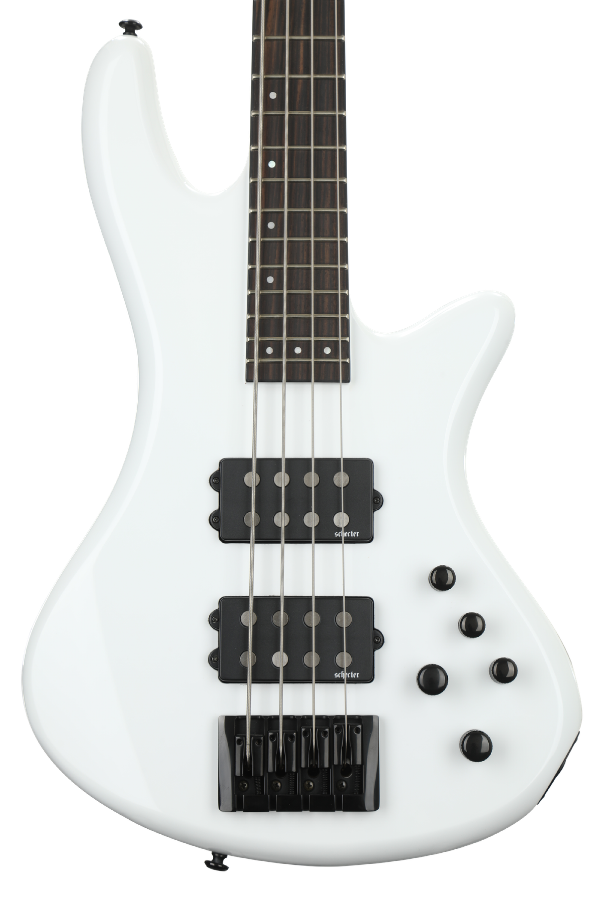 Schecter Stiletto Stage-4 - Gloss White | Sweetwater
