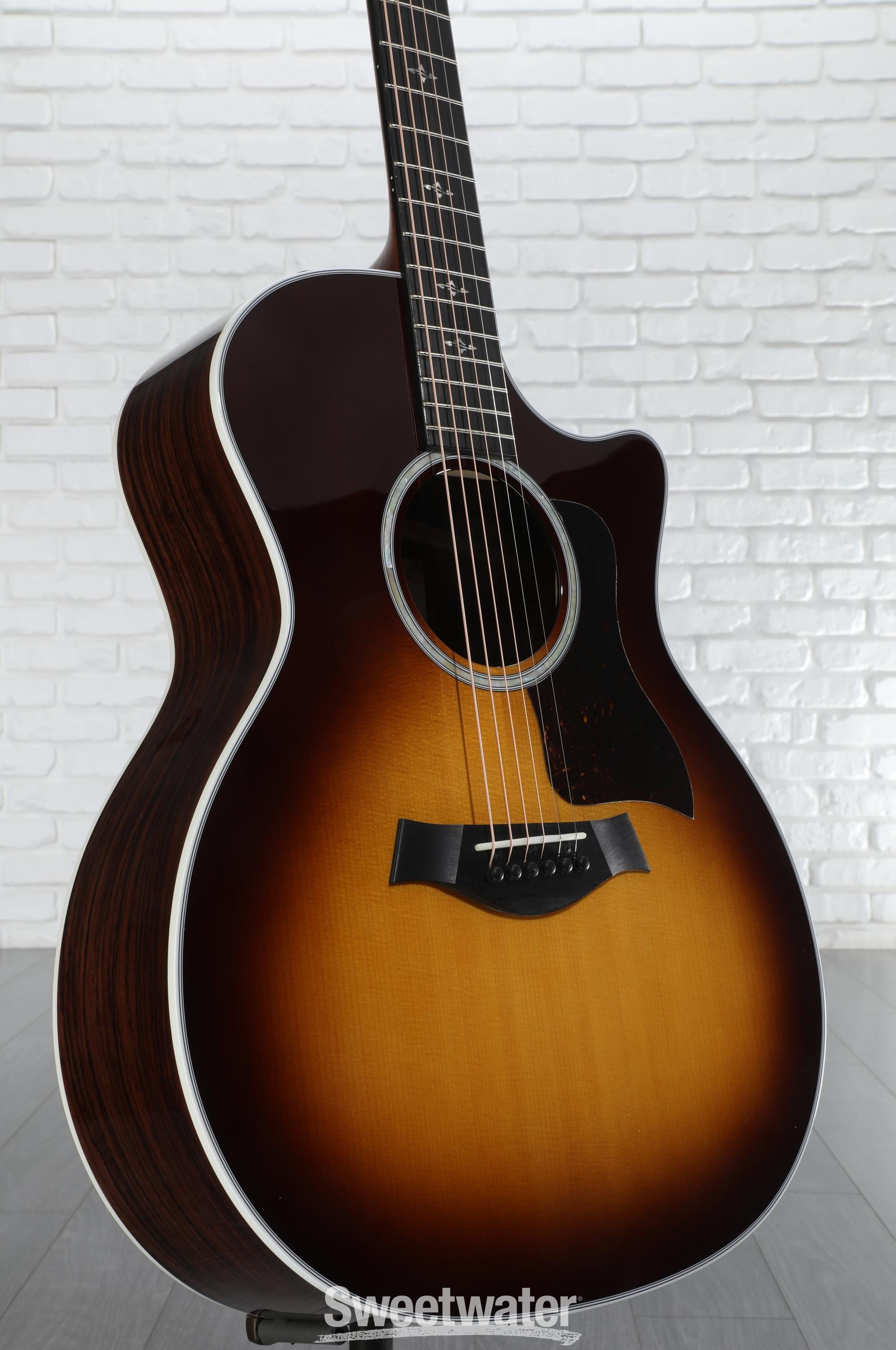 Taylor 414ce-R V-Class Acoustic-electric Guitar - Tobacco