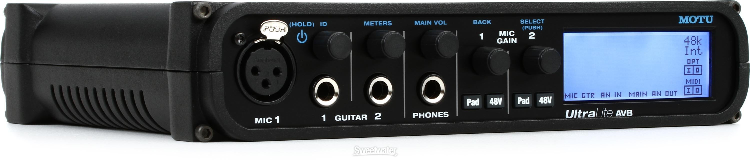 MOTU UltraLite AVB USB / AVB / iOS Interface