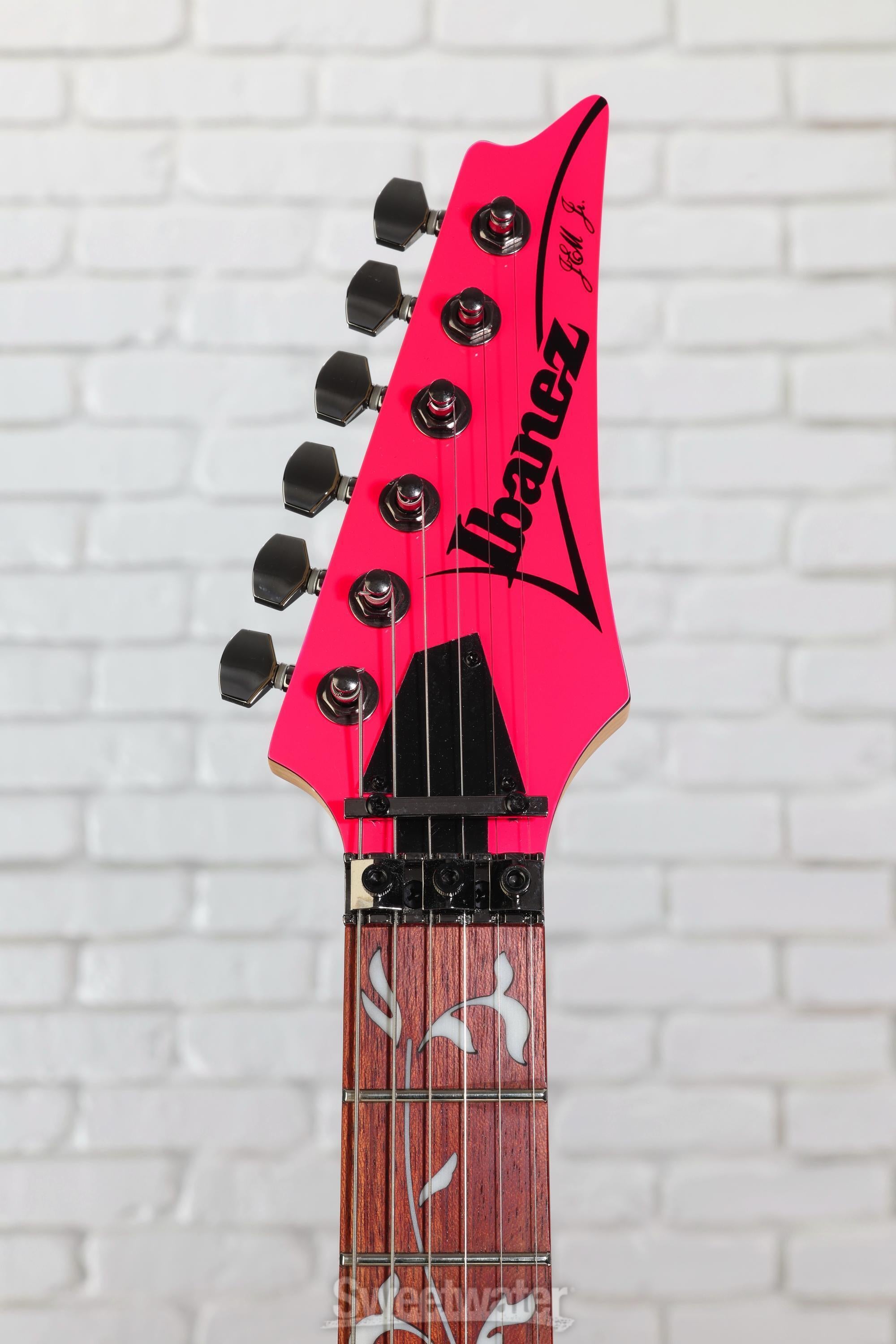 Ibanez Steve Vai Signature JEMJRSP - Pink | Sweetwater