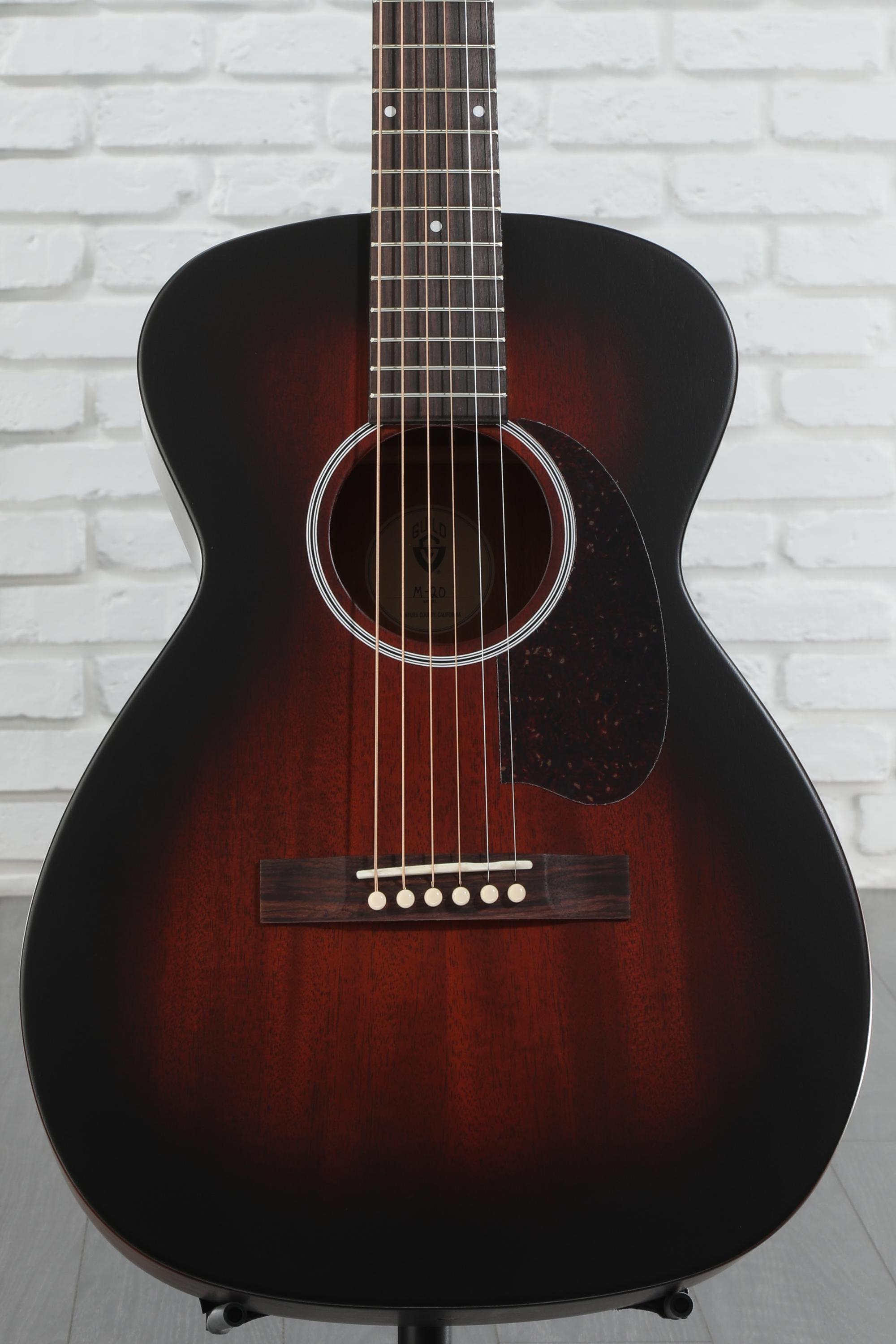 Guild M-20 Concert Acoustic Guitar - Vintage Sunburst