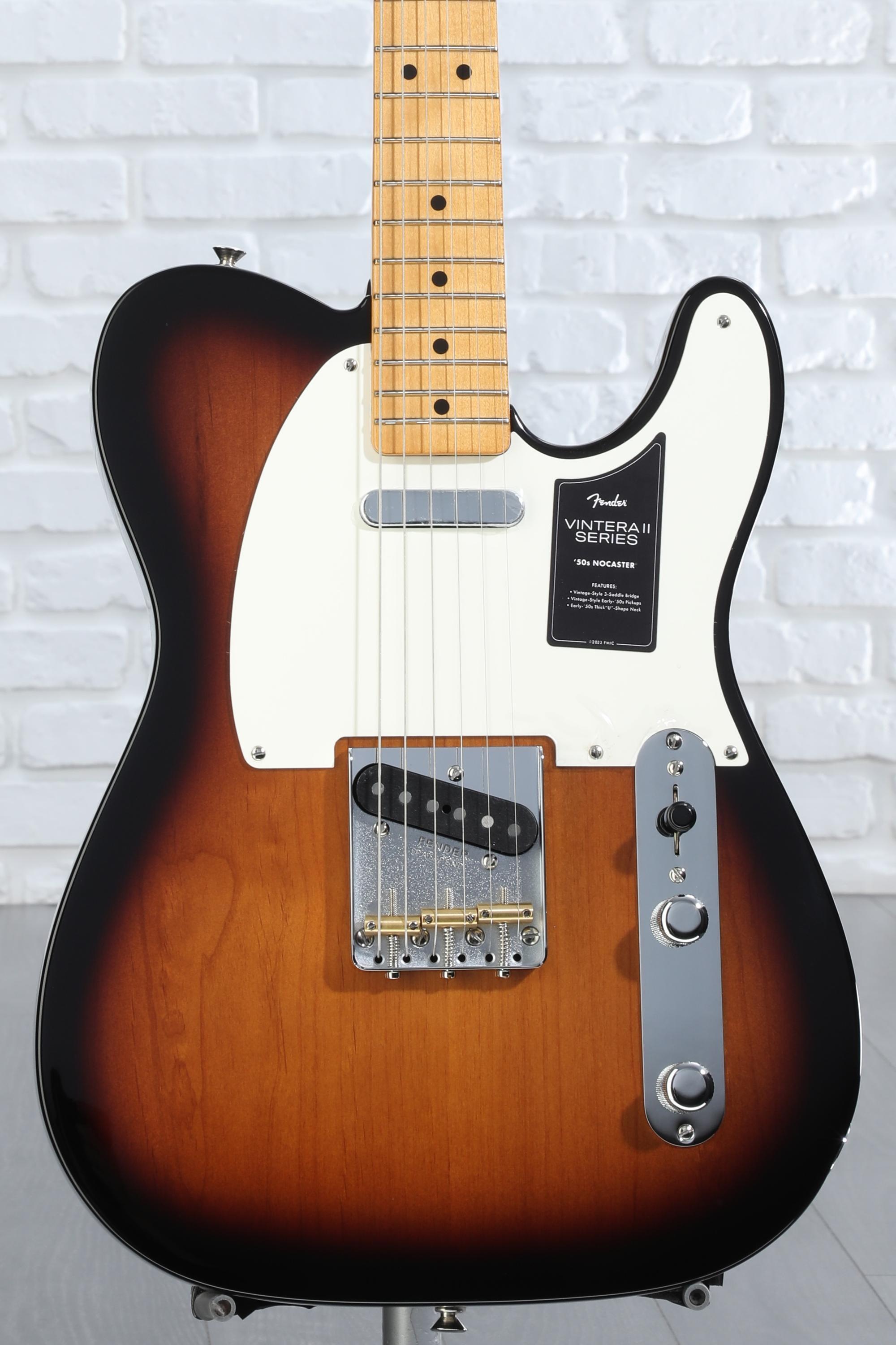 Fender Vintera Ⅱ Nocaster Telecaster Fender Vintera II '50s Nocaster Electric Guitar - 2-color Sunburst