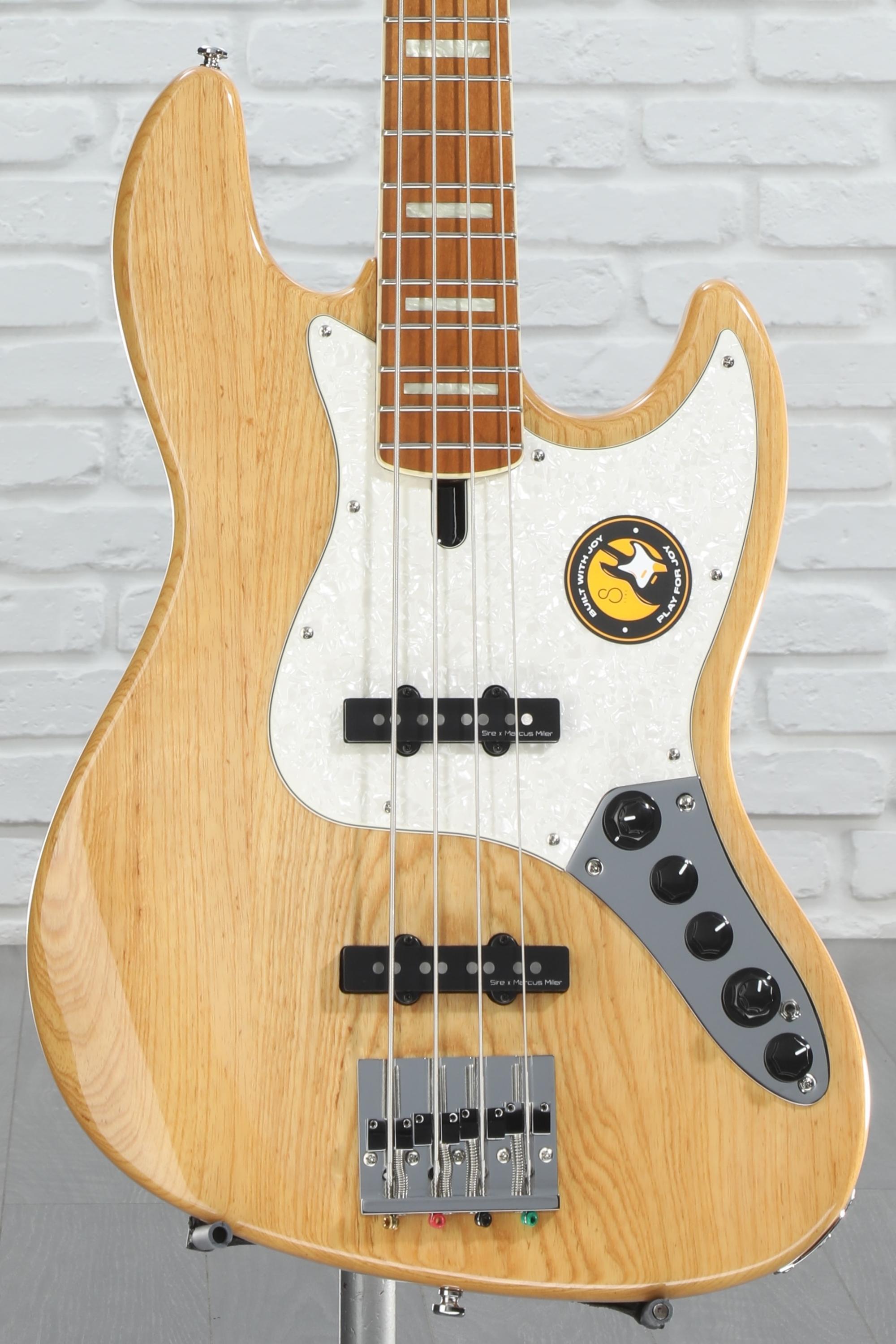 2025-25 秋冬新作  ハイブランドの Sire Marcus Miller V8 4-string Bass Guitar - Natural ベース