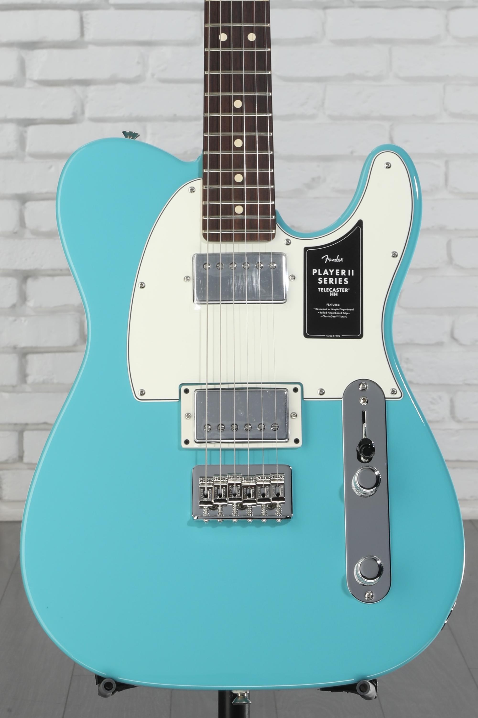 Fender Player II Telecaster HH Electric Guitar - Aquatone