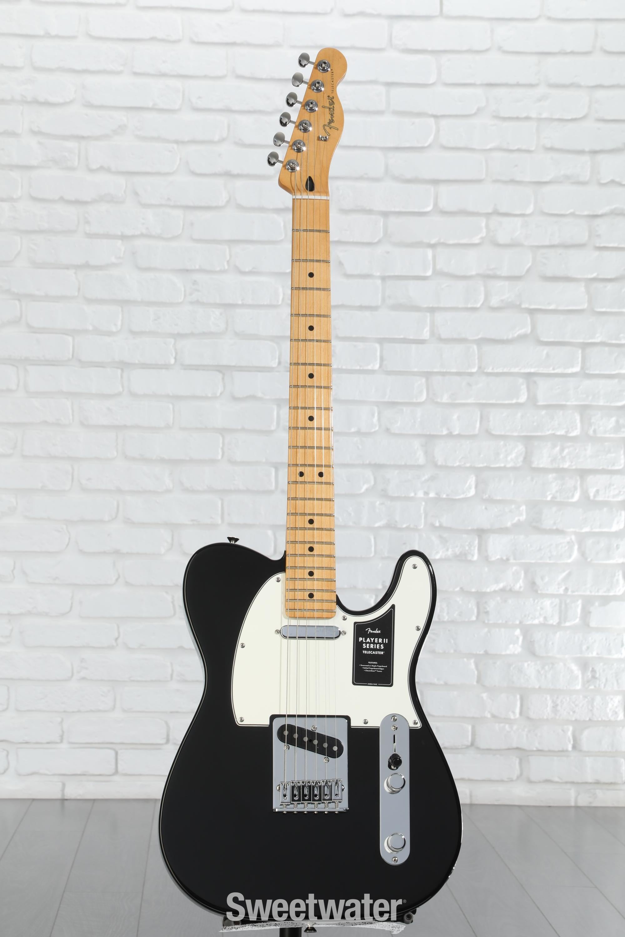 Fender Player II Telecaster Electric Guitar - Black with