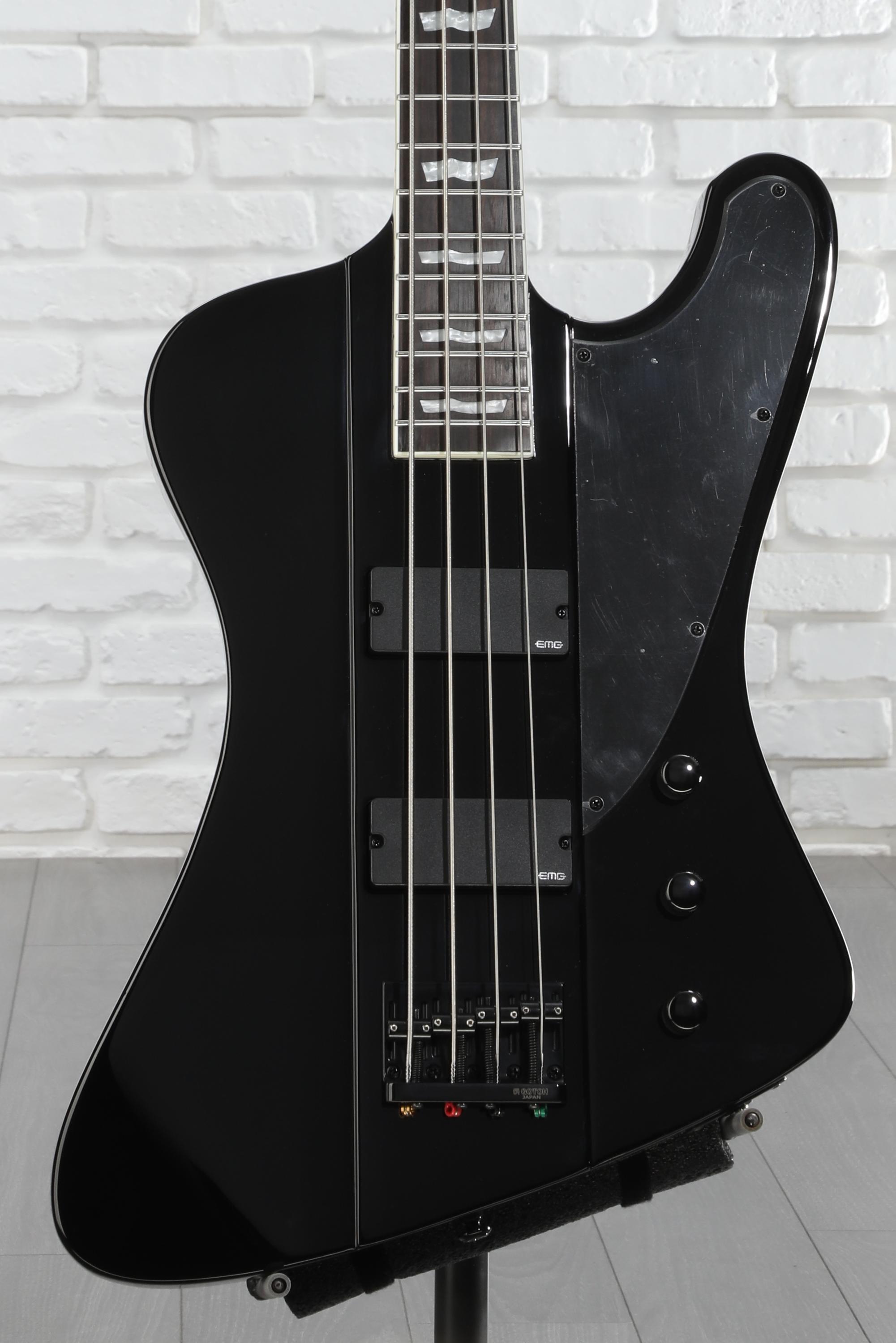 ESP LTD Phoenix-1004 Bass Guitar - Black | Sweetwater