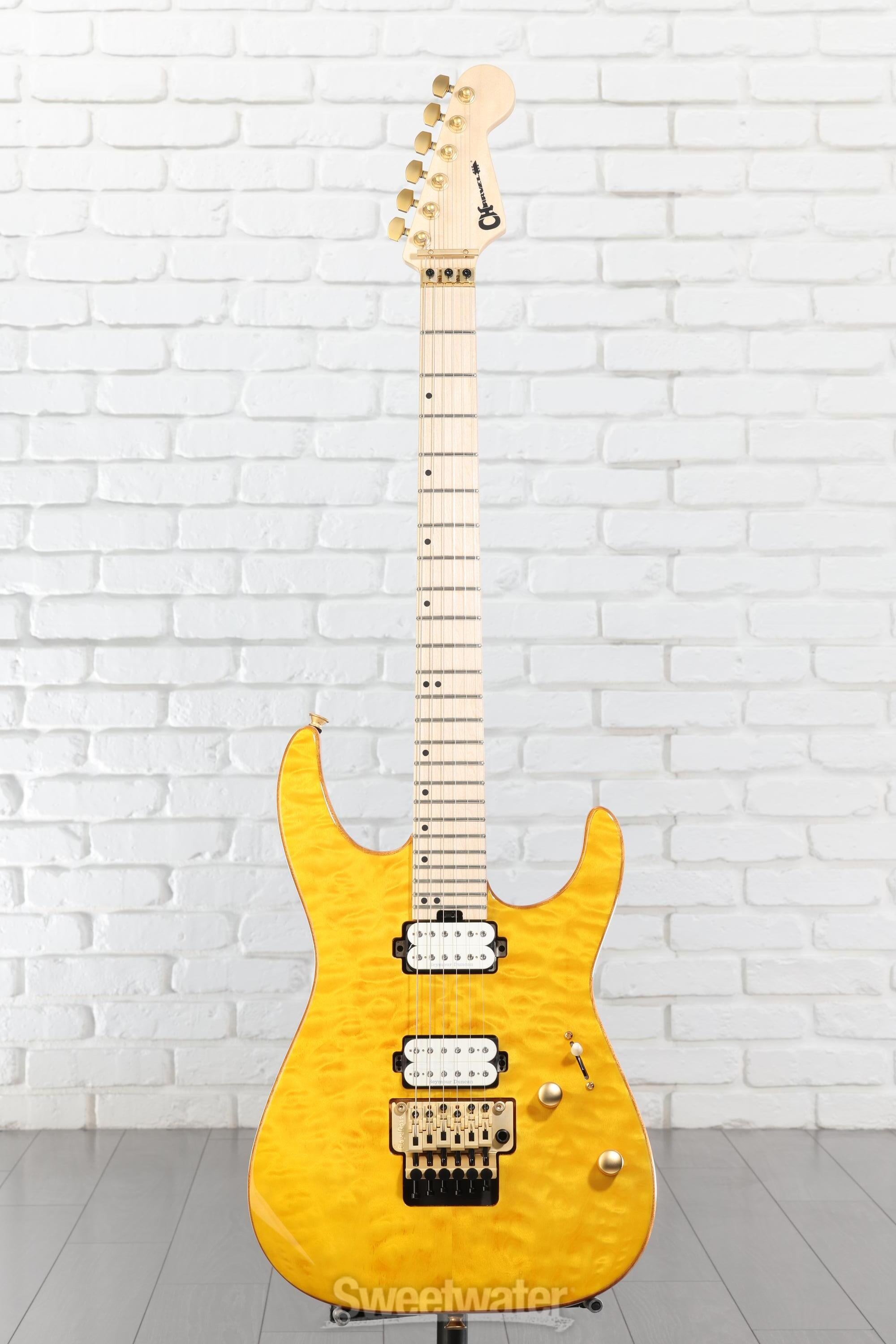 美品　CHARVEL Pro-Mod DK24 HH FR M Dinky™ (DK) :: Pro-Mod DK24 HH FR M Mahogany with Quilt Maple