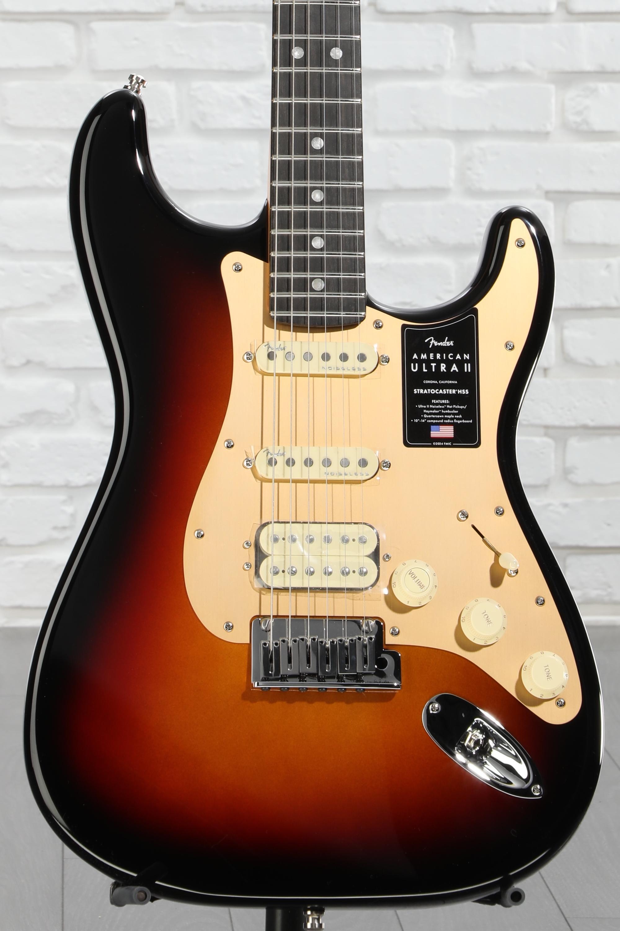 Fender American Ultra II Stratocaster HSS Electric Guitar