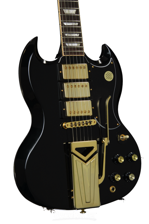 Gibson SG Standard 3-pickup - Ebony | Sweetwater