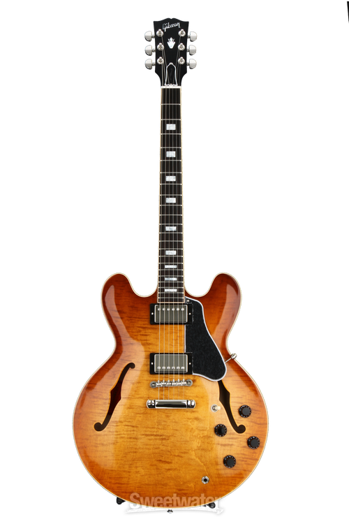 【コブダイ】Gibson Menphis ES-335 Gibson ES-335 Premiere Figured - Faded Lightburst | Sweetwater