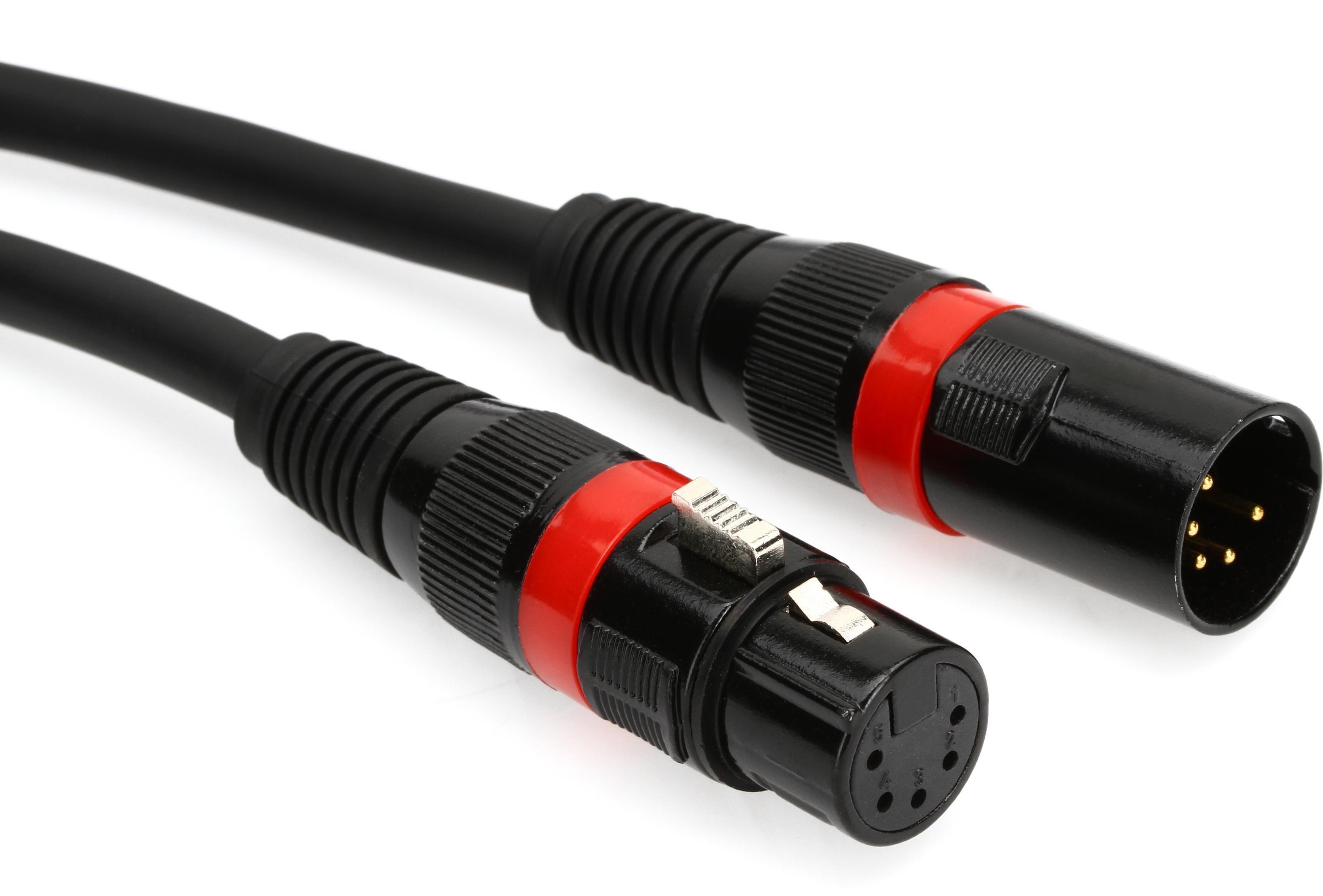 Accu-Cable AC5PDMX5 5-pin/5-conductor DMX Cable - 5 foot | Sweetwater