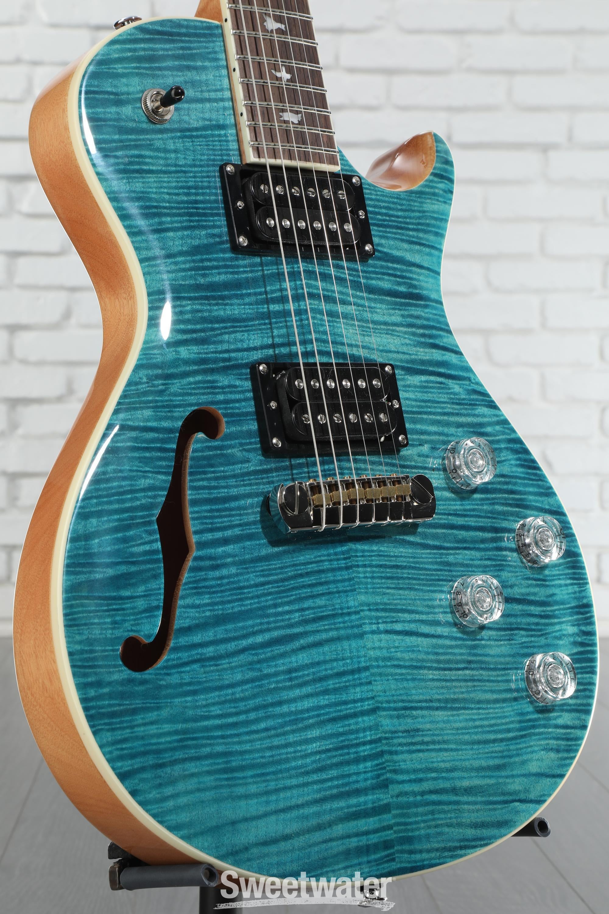 ギター PRS SE Zach Myers Myers Blue PRS SE Zach Myers Semi-Hollow Myers Blue (875) - Willcutt