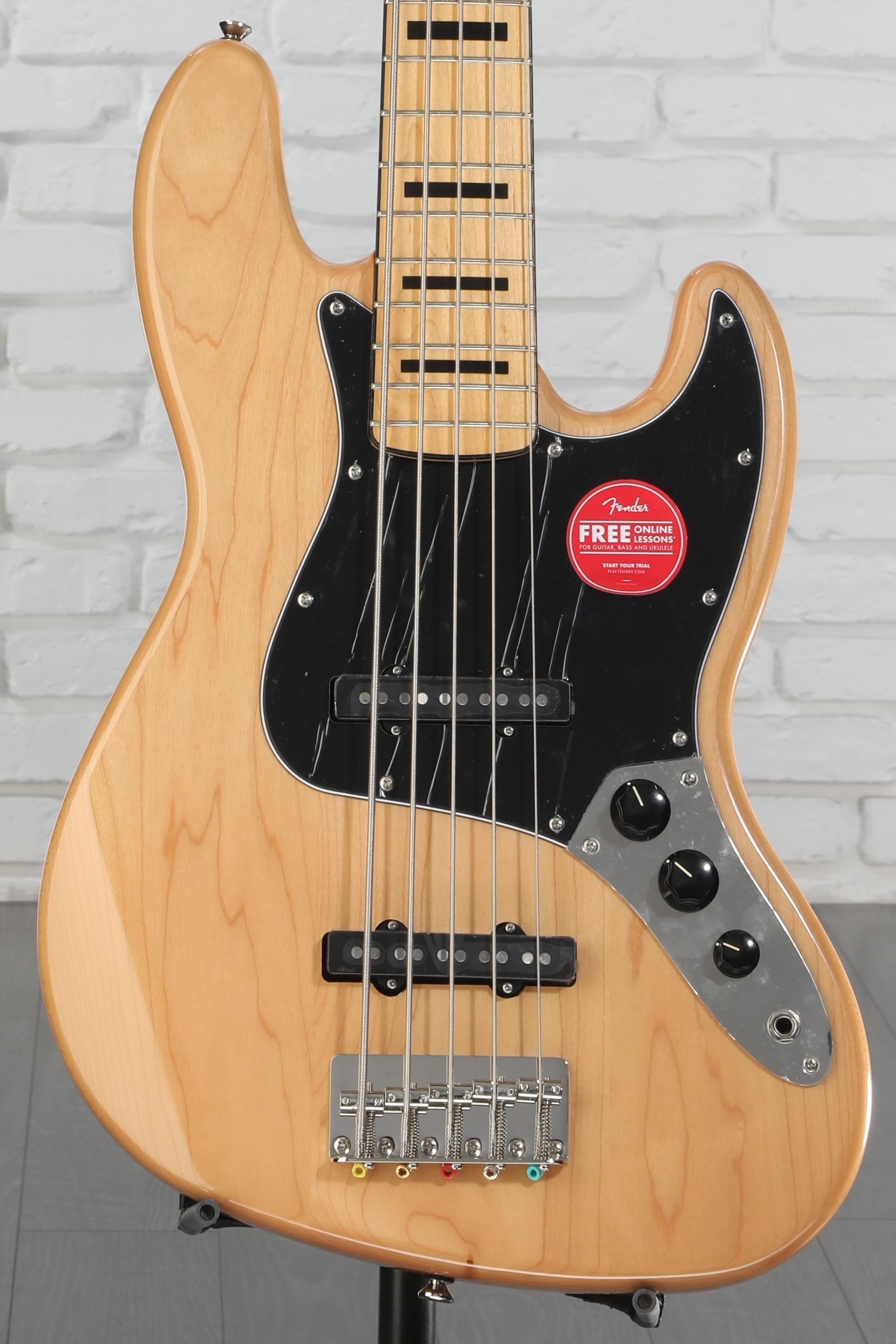 Squier Classic Vibe ’70s Jazz Bass Squier Classic Vibe '70s Jazz Bass Maple Fingerboard Natural