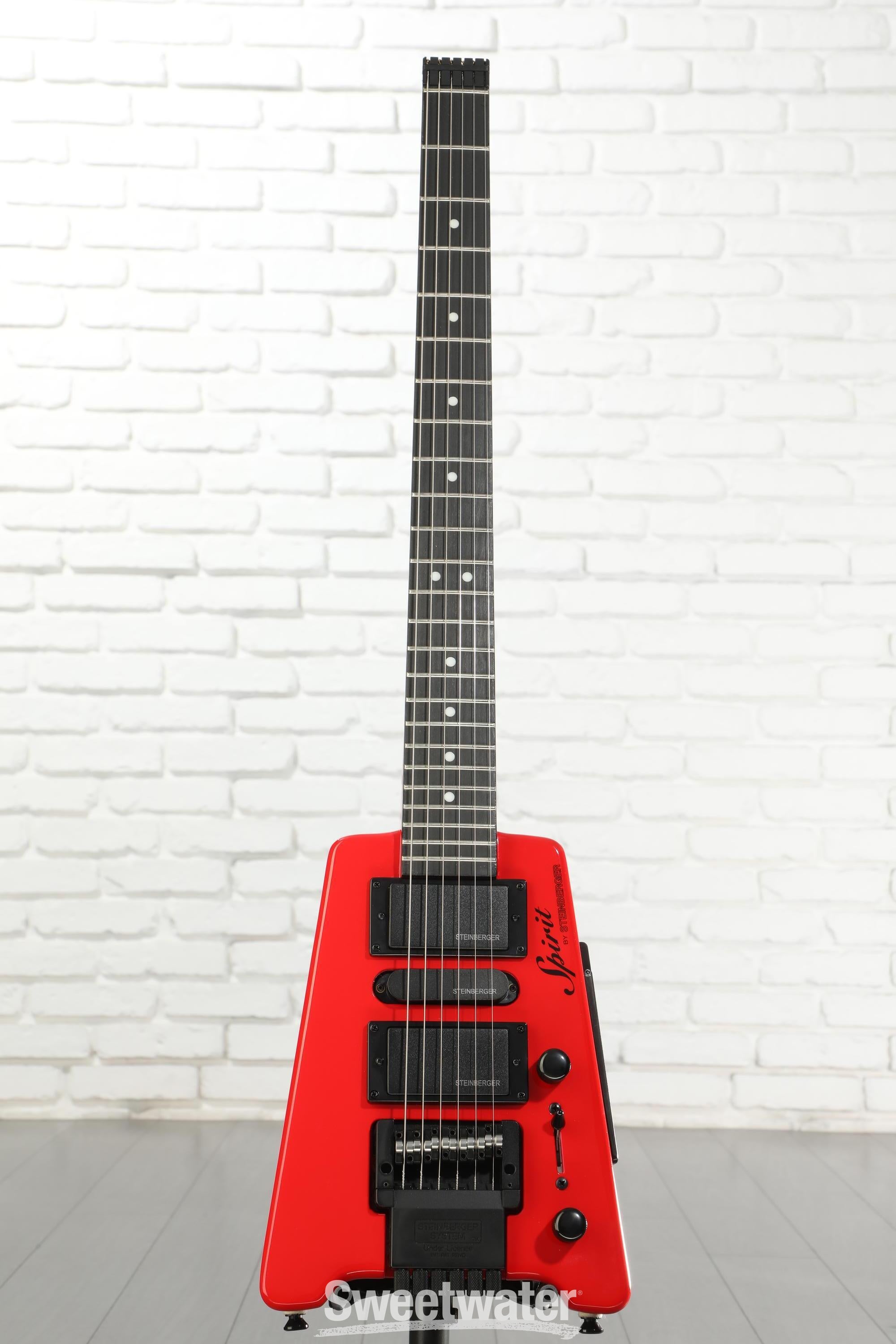 Steinberger Spirit GT-PRO Deluxe Electric Guitar - Hot Rod Red