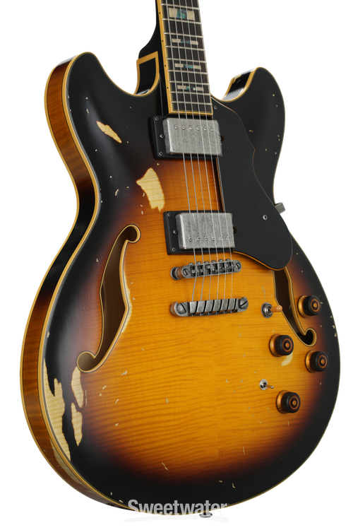 Ibanez Artstar Vintage ASV100FMD - Yellow Sunburst Low Gloss Ibanez Artstar Vintage ASV100FMD - Yellow Sunburst Low Gloss