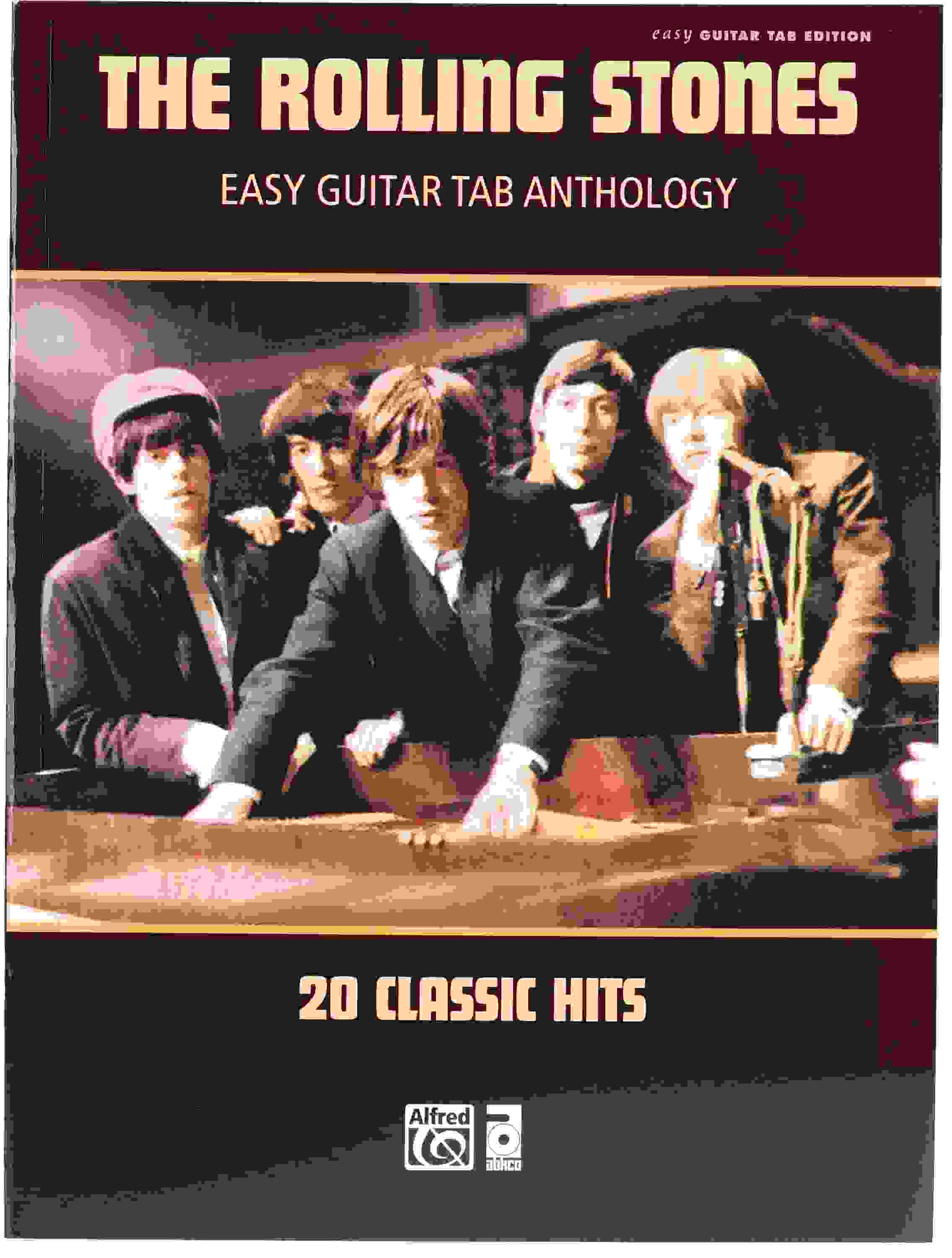 Alfred The Rolling Stones Easy Guitar Tab Anthology Book Sweetwater 2605