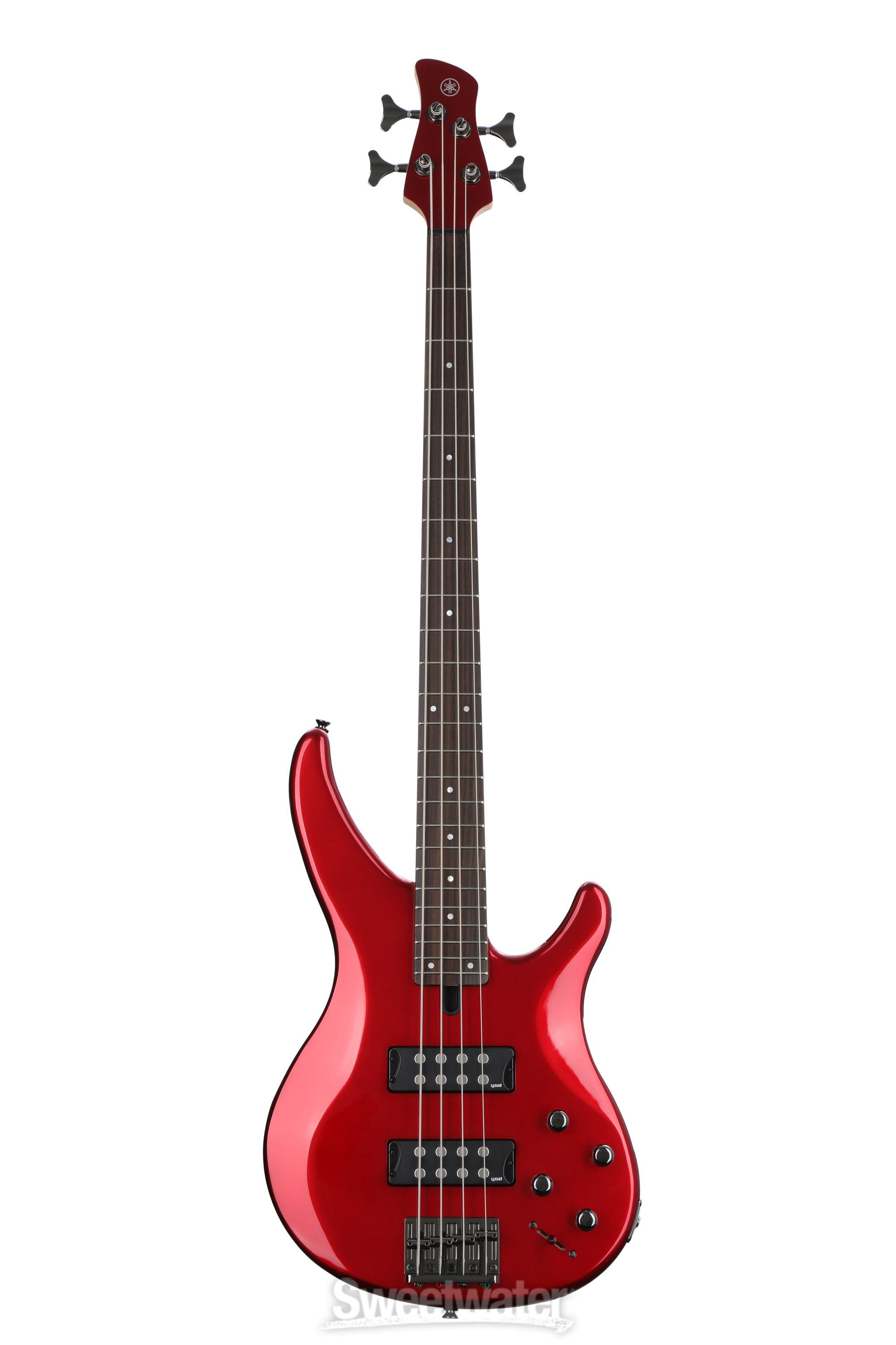 Yamaha TRBX304 Bass Guitar - Candy Apple Red | Sweetwater