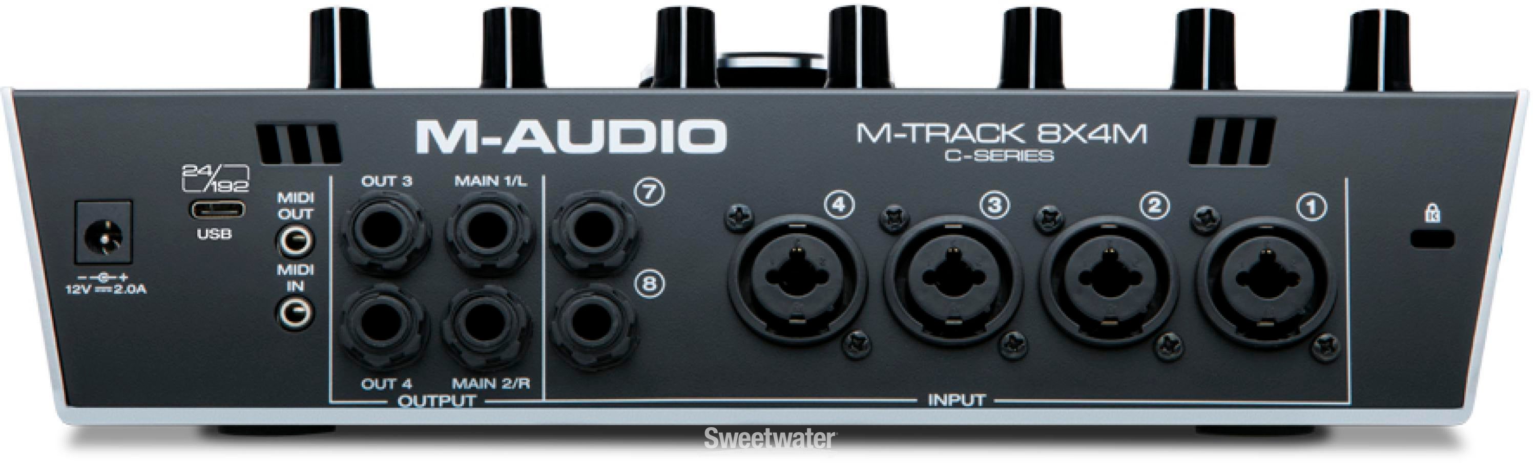 M-Audio M-Track 8X4M USB Audio / MIDI Interface | Sweetwater