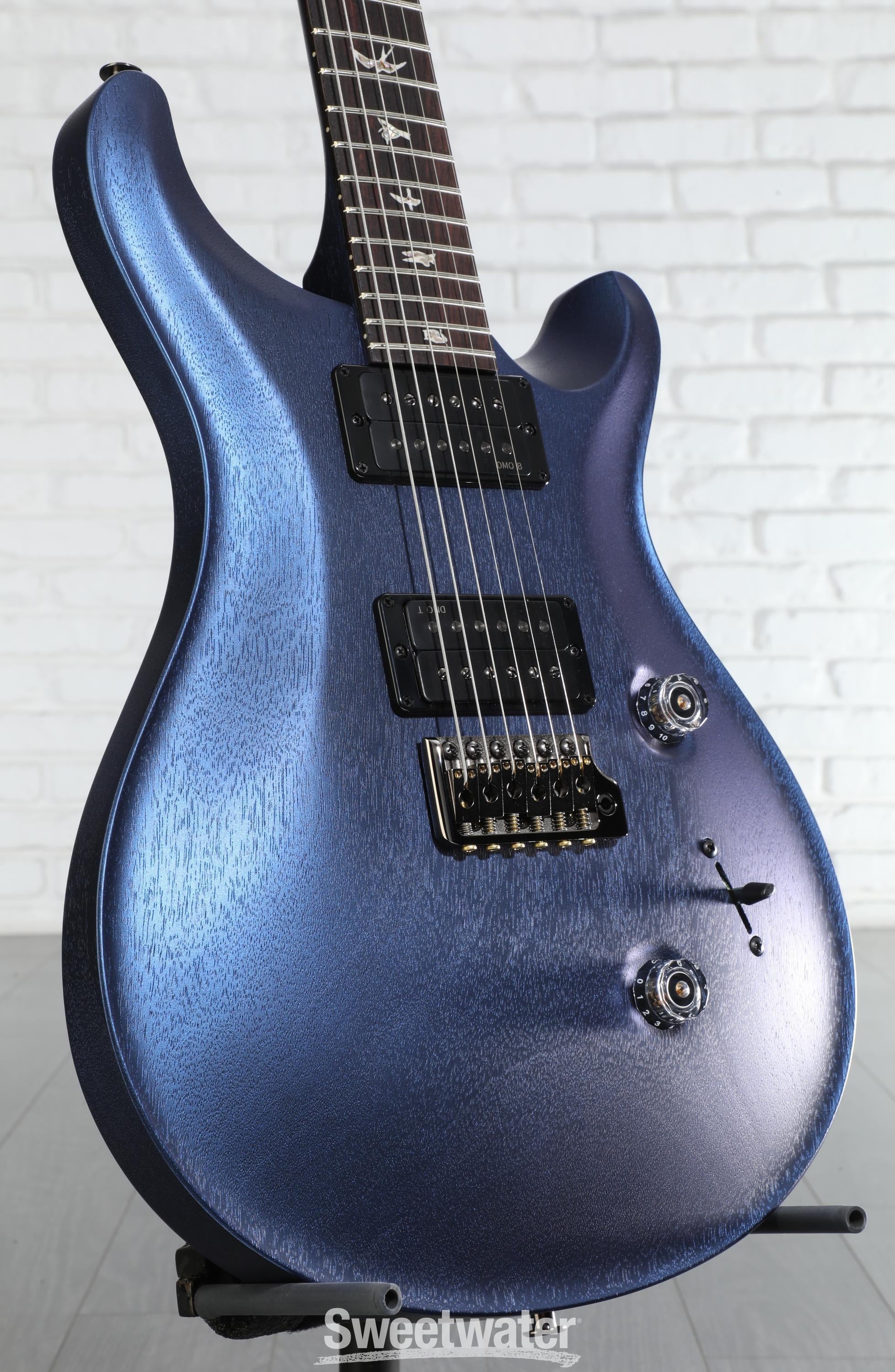 PRS Standard 24 Satin Electric Guitar - Satin Pearl Black | Sweetwater