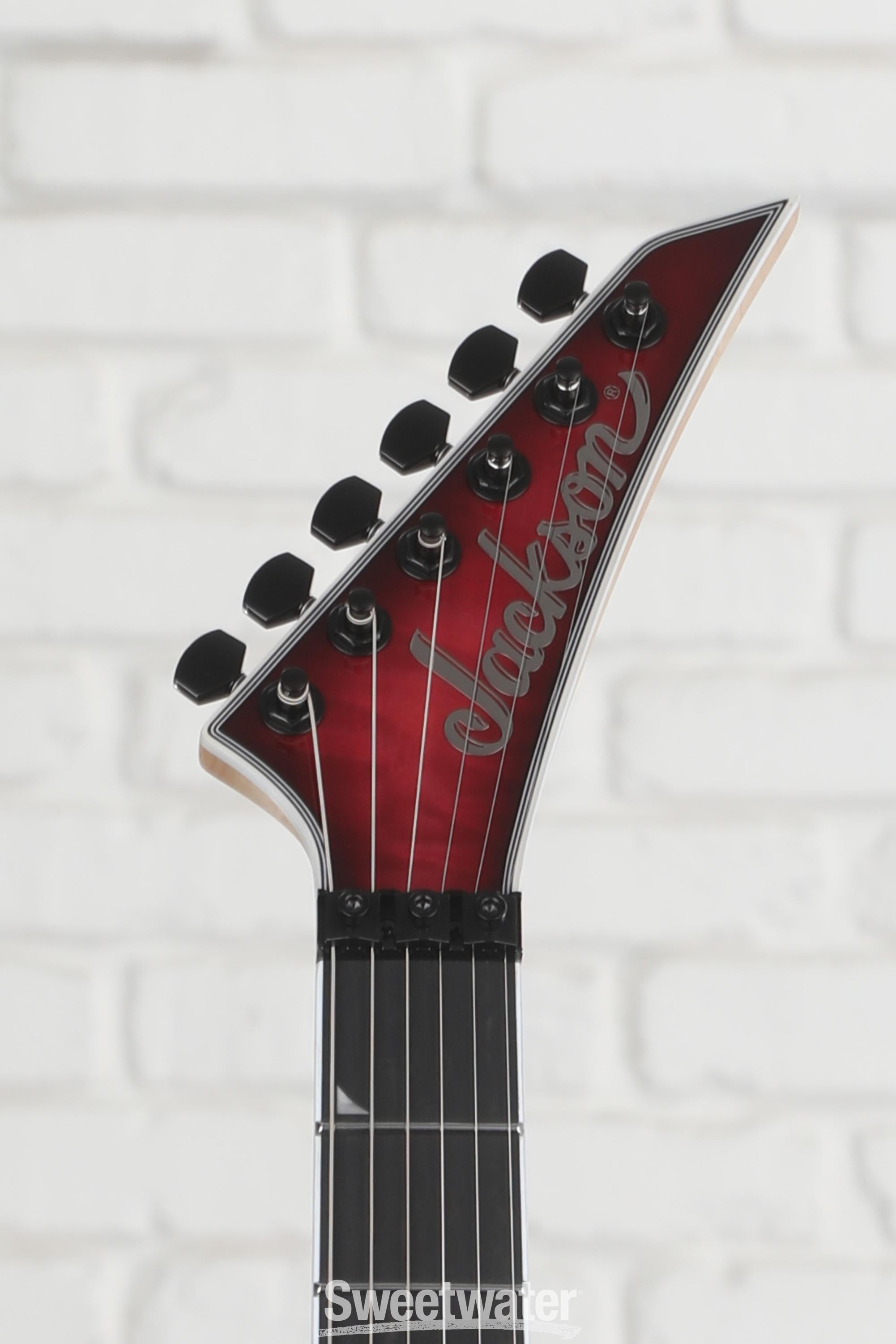 Jackson Pro Plus Series Soloist SLA3Q Electric Guitar - Fuschia