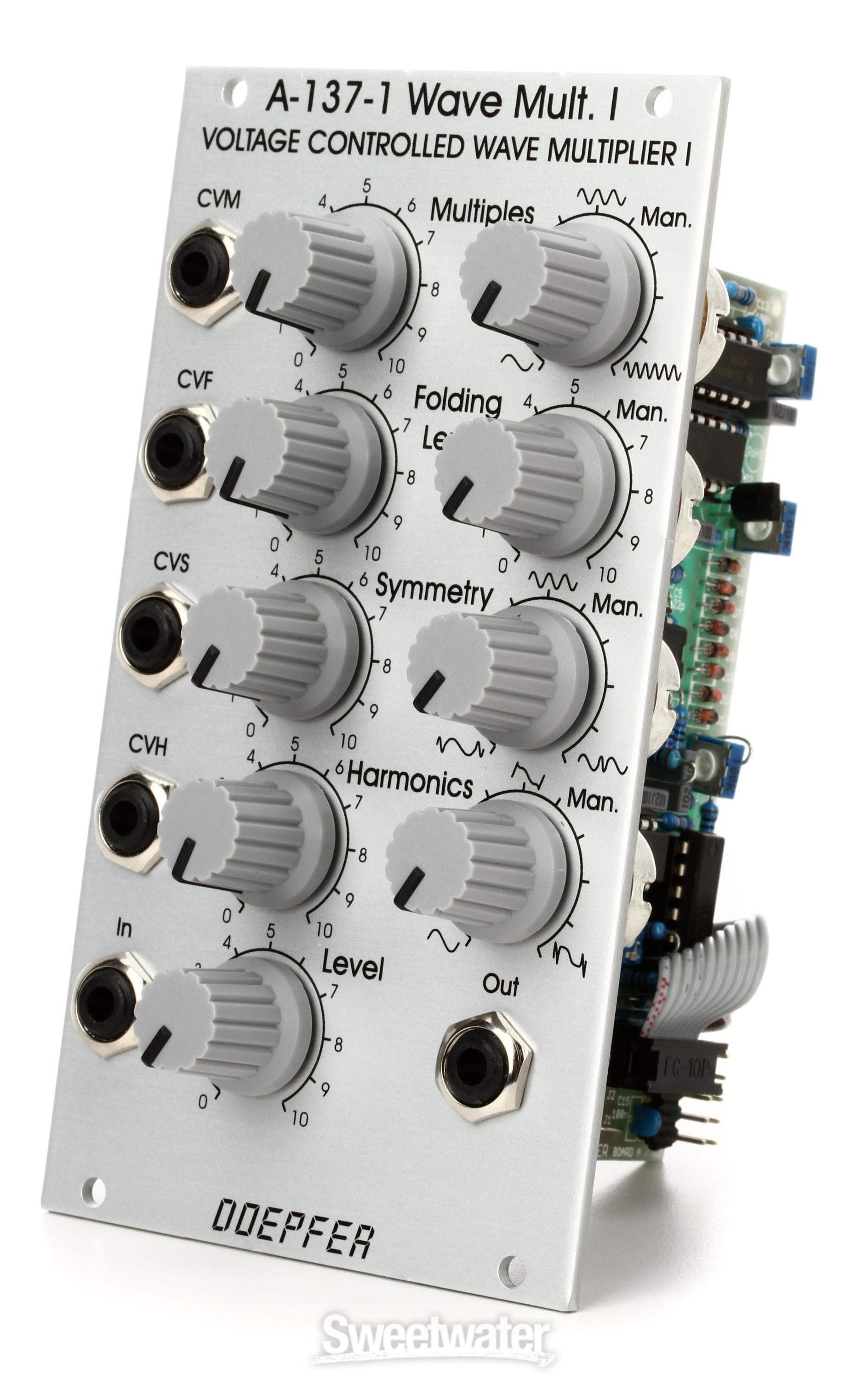 Doepfer A-137-1 Voltage Controlled Wave Multiplier Eurorack Module |  Sweetwater
