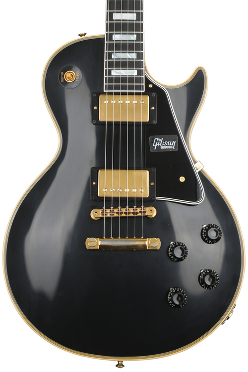 Gibson Custom 1957 Les Paul Custom Reissue VOS - Ebony 2-Pickup