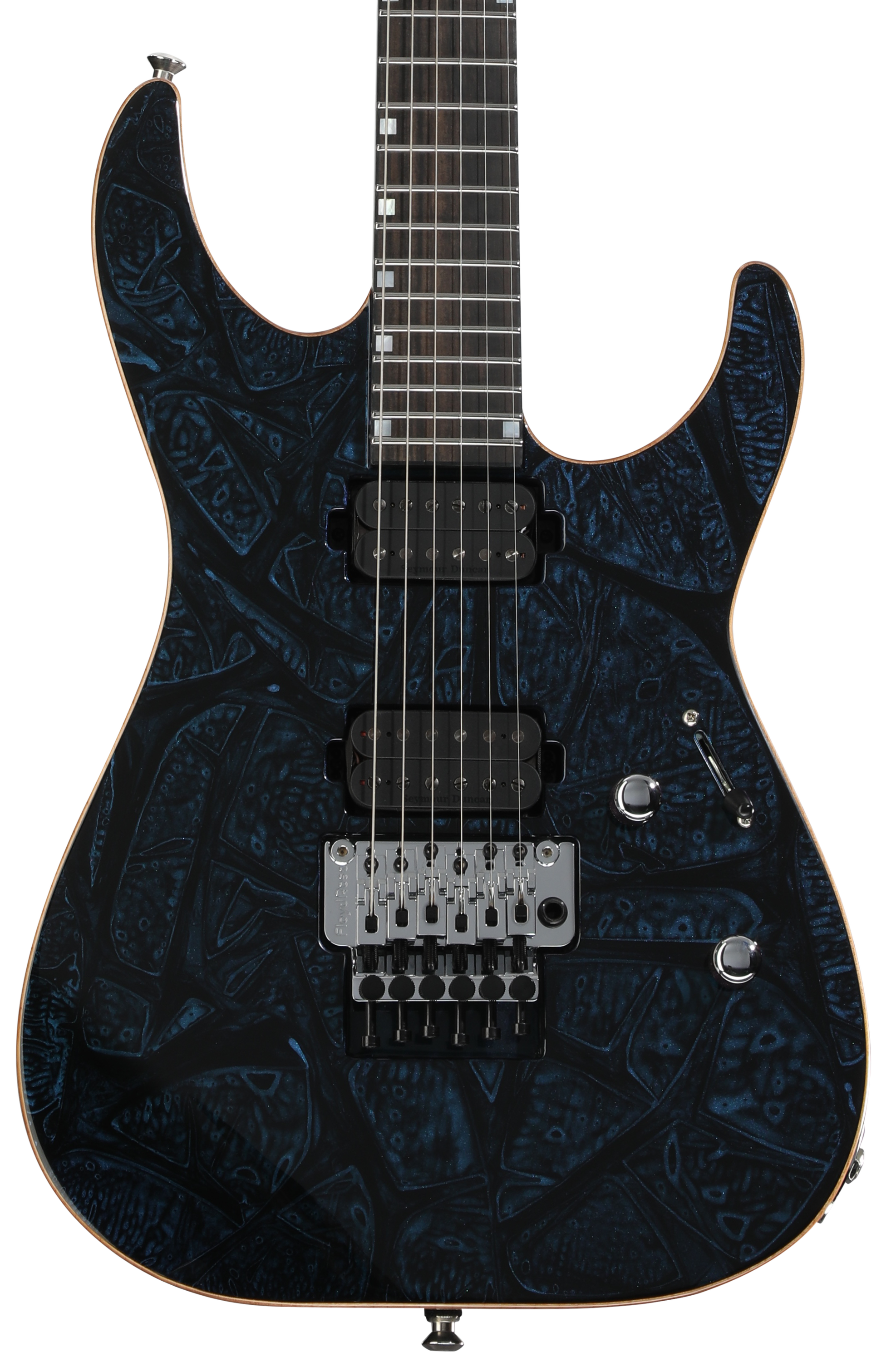 ESP M-II NTB FR USA Electric Guitar - Cosmic Web, Sweetwater
