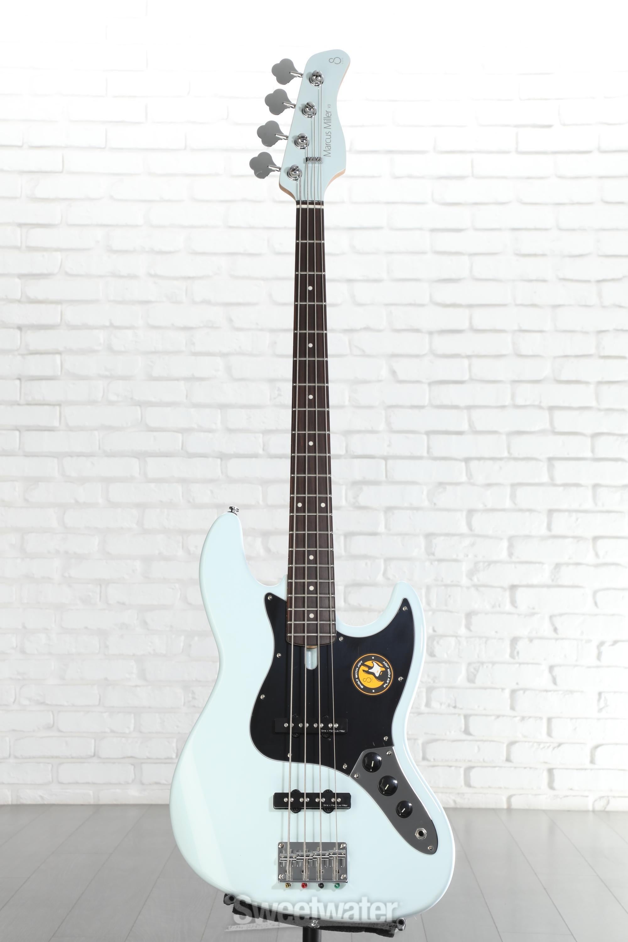 Sire Marcus Miller V3P 4-string Bass Guitar - Sonic Blue | Sweetwater