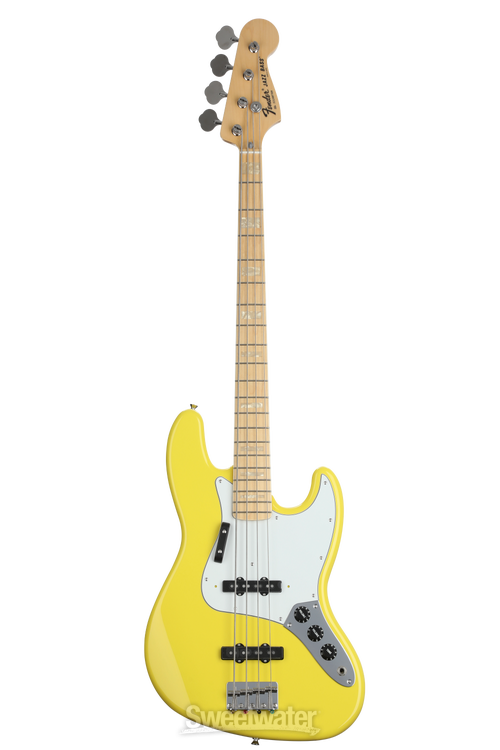 Fender Made in Japan Limited International Color Jazz Bass - Monaco Yellow