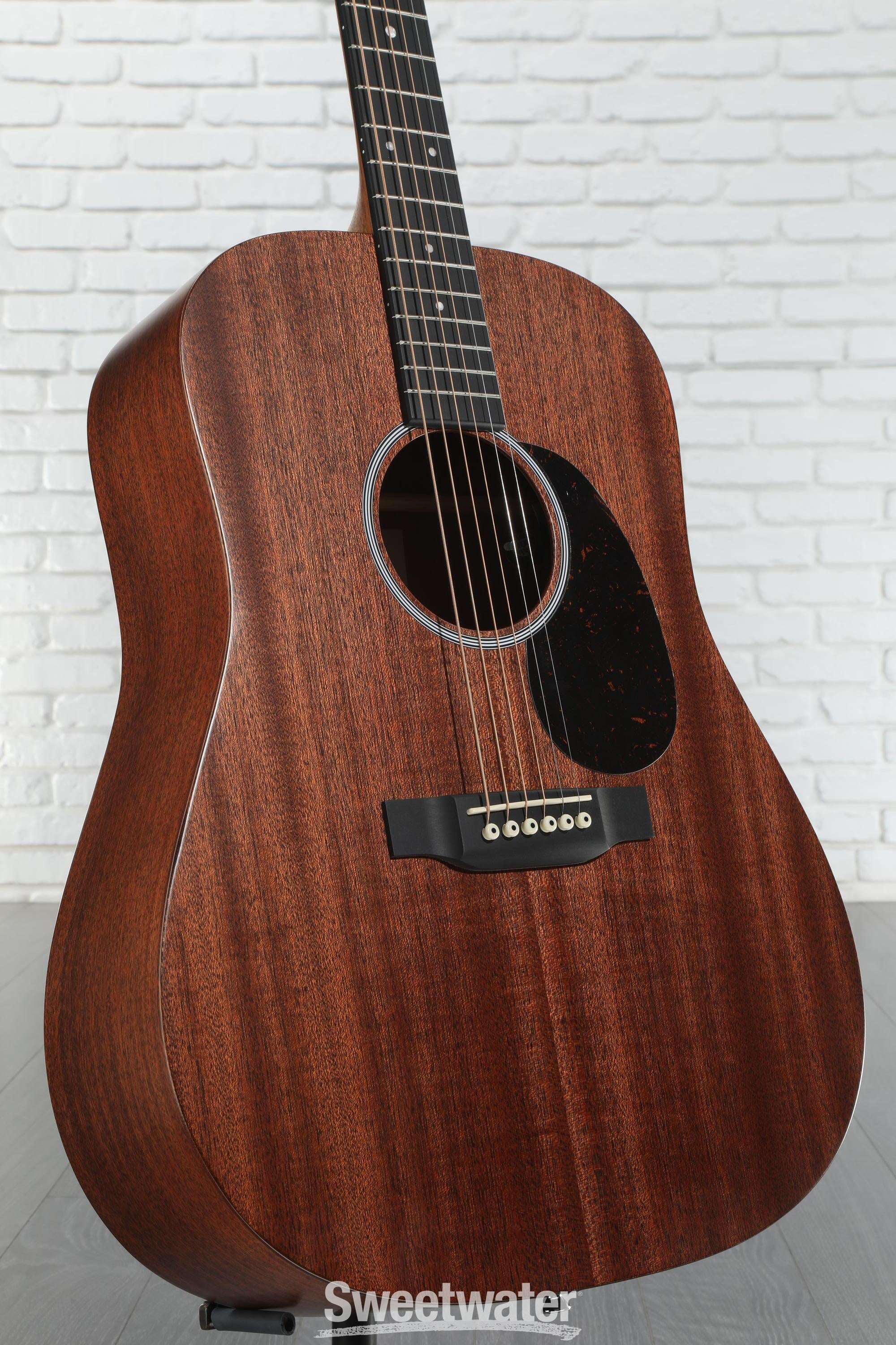 Martin D-10E Road Series Acoustic-electric Guitar - Natural Sapele