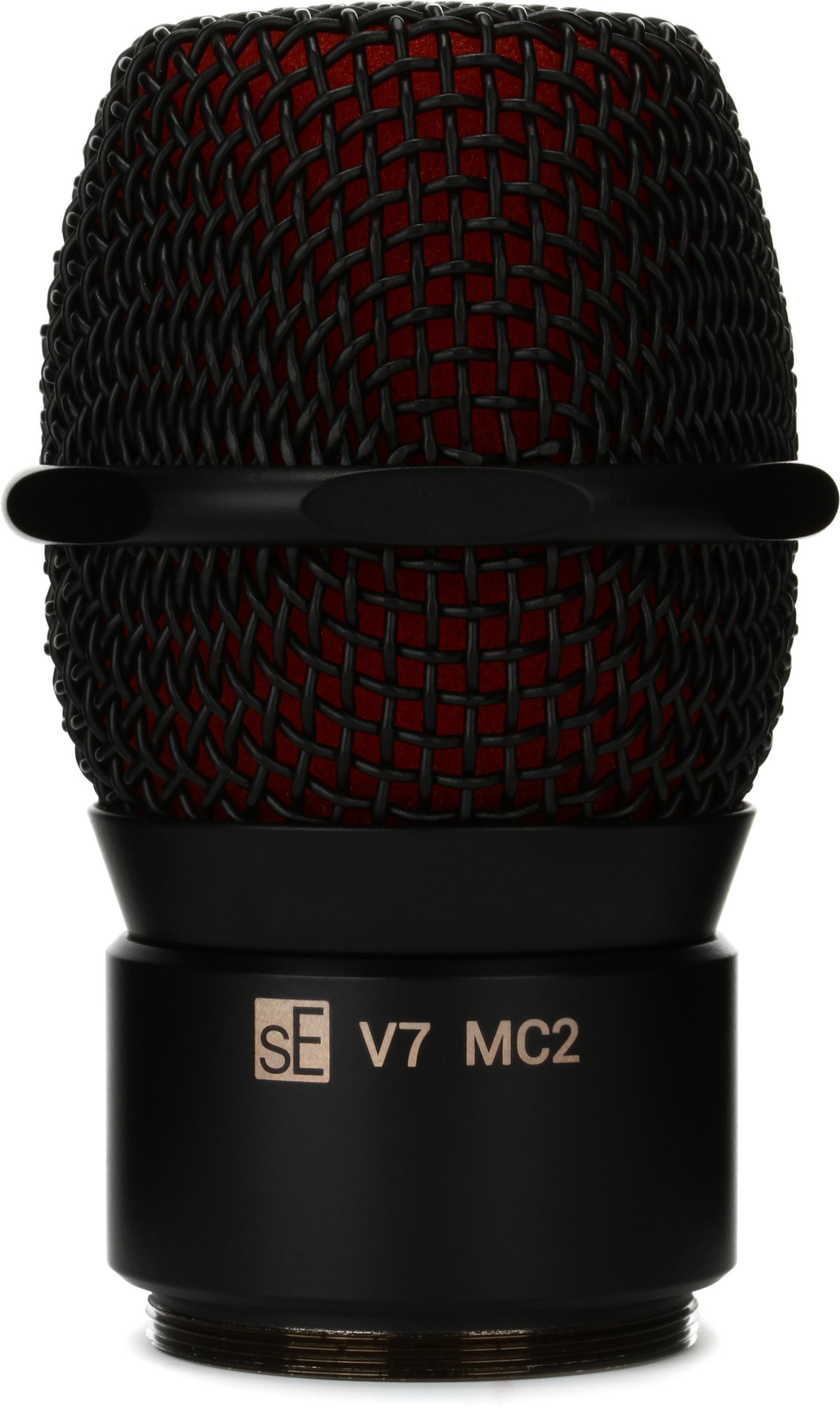 sE Electronics V7 MC2 Capsule for Sennheiser Wireless - Black | Sweetwater
