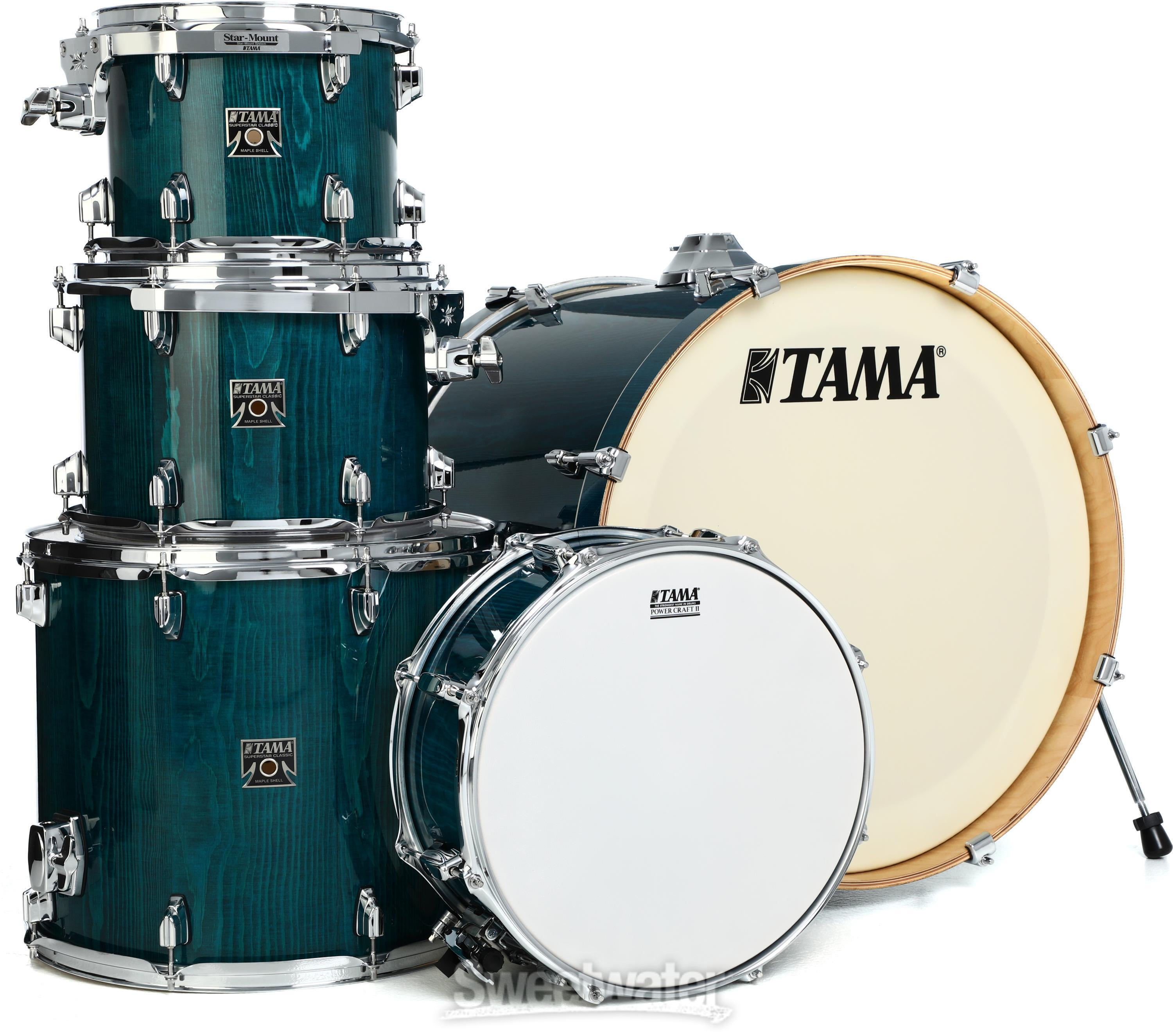 TAMA Superstar SL Custom Hyper-Drive 6-Piece Shell Pack Dark
