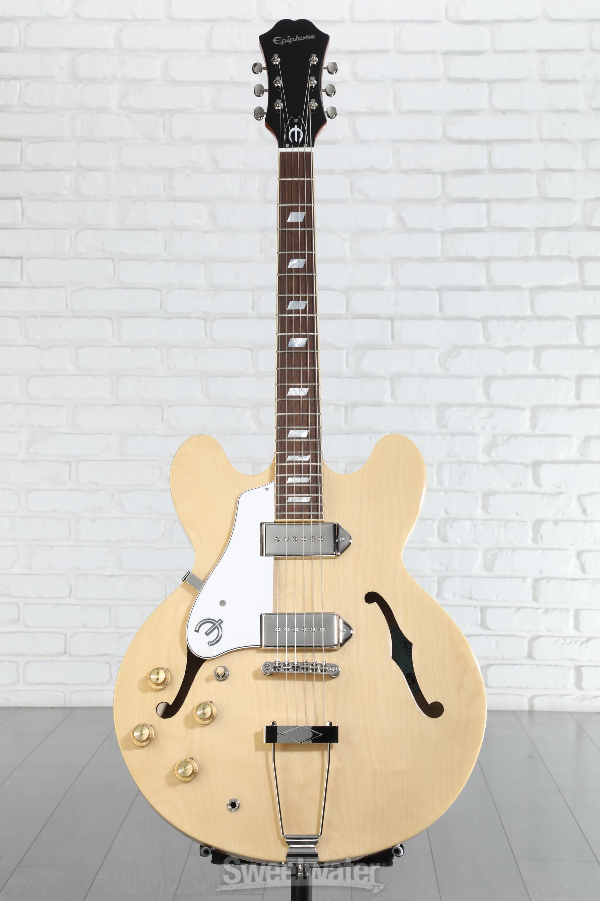 Epiphone Casino Hollowbody Electric Guitar - Natural | Sweetwater