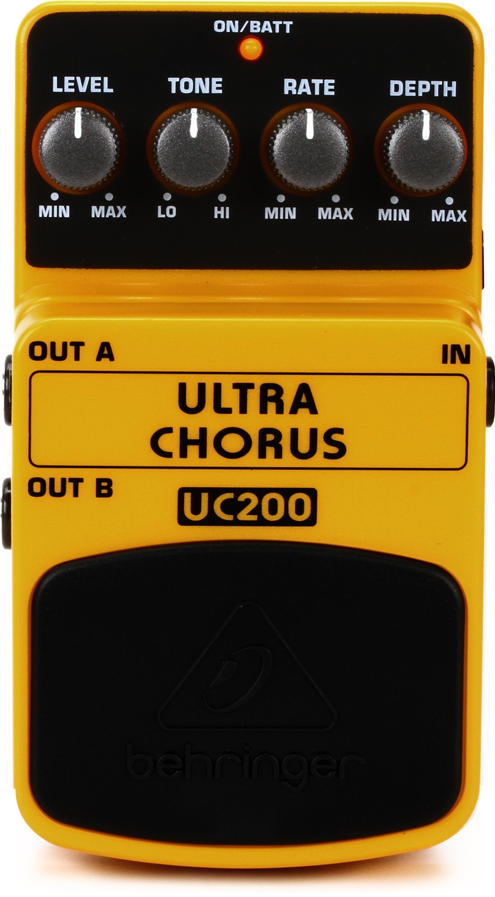 Behringer UC200 Ultra Chorus Pedal Sweetwater