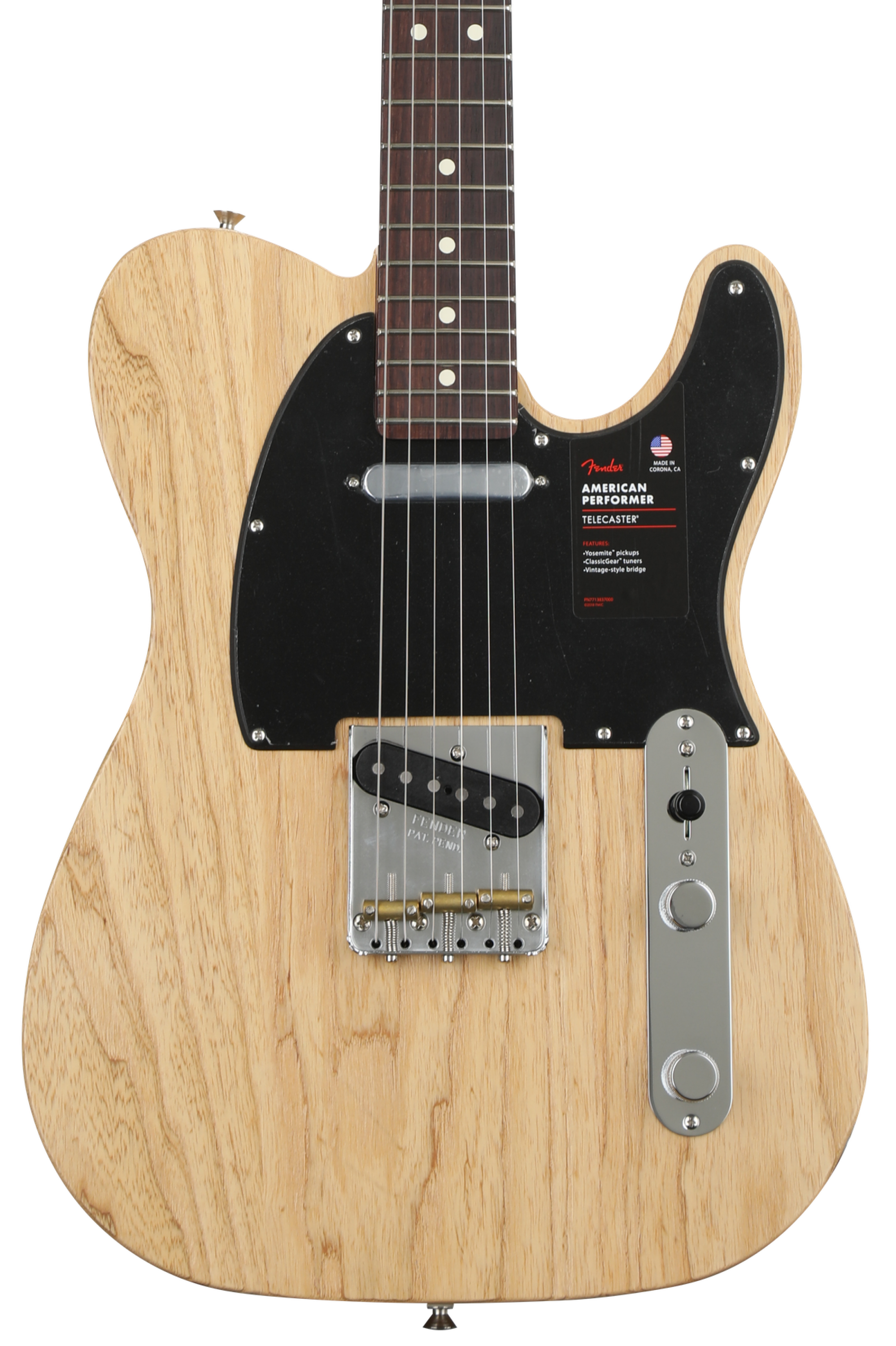 Fender American Performer Sandblasted Telecaster - Natural