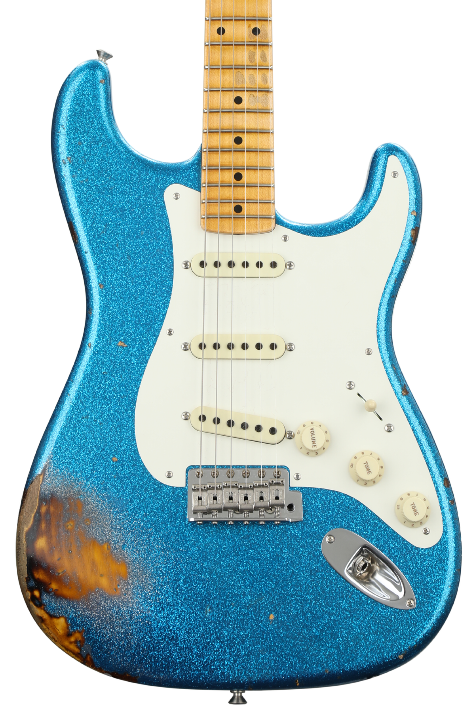 Fender Custom Shop 1957 Stratocaster Heavy Relic - Blue Sparkle