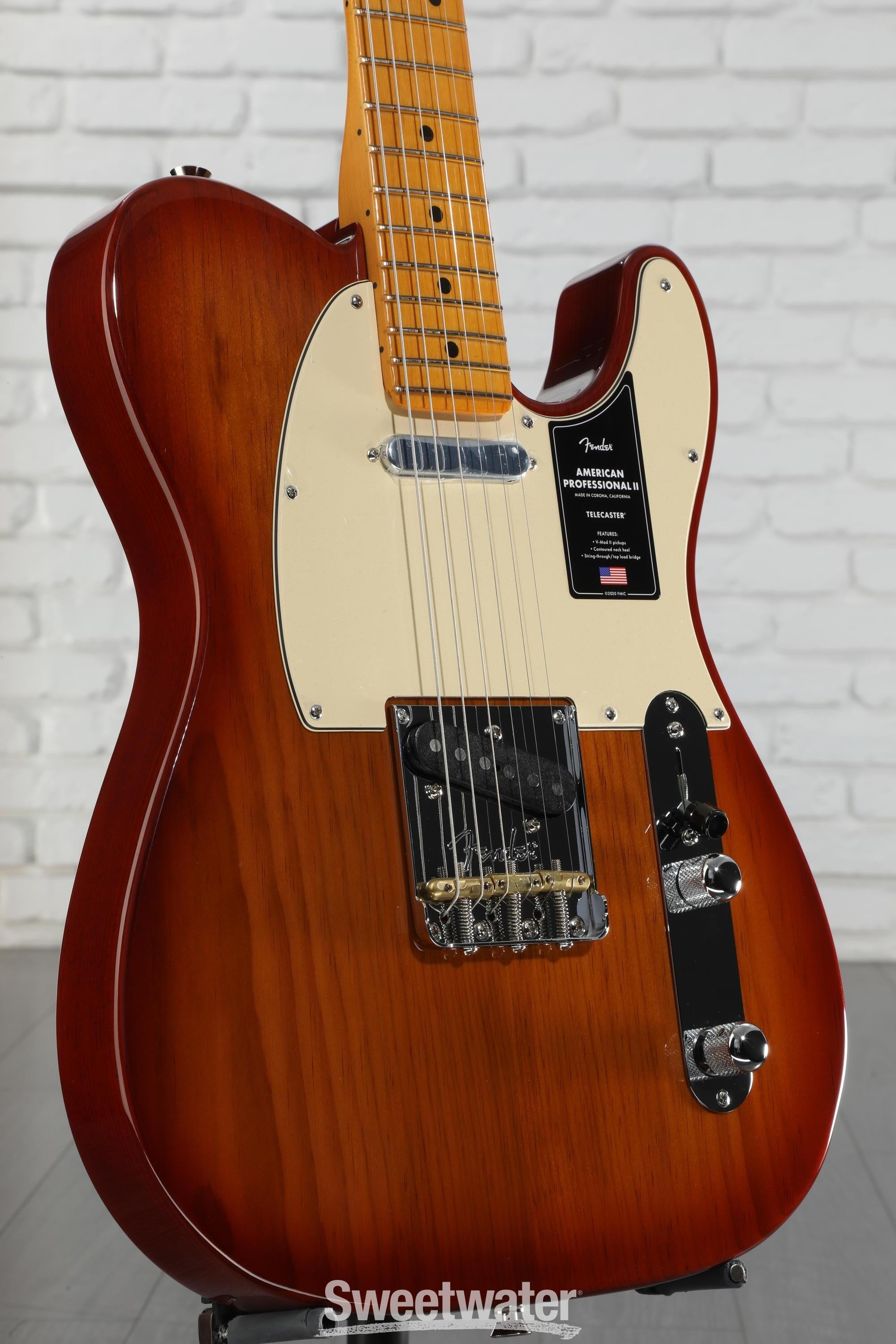 ギター American Professional II Telecaster Fender American Professional II Telecaster Maple Fingerboard