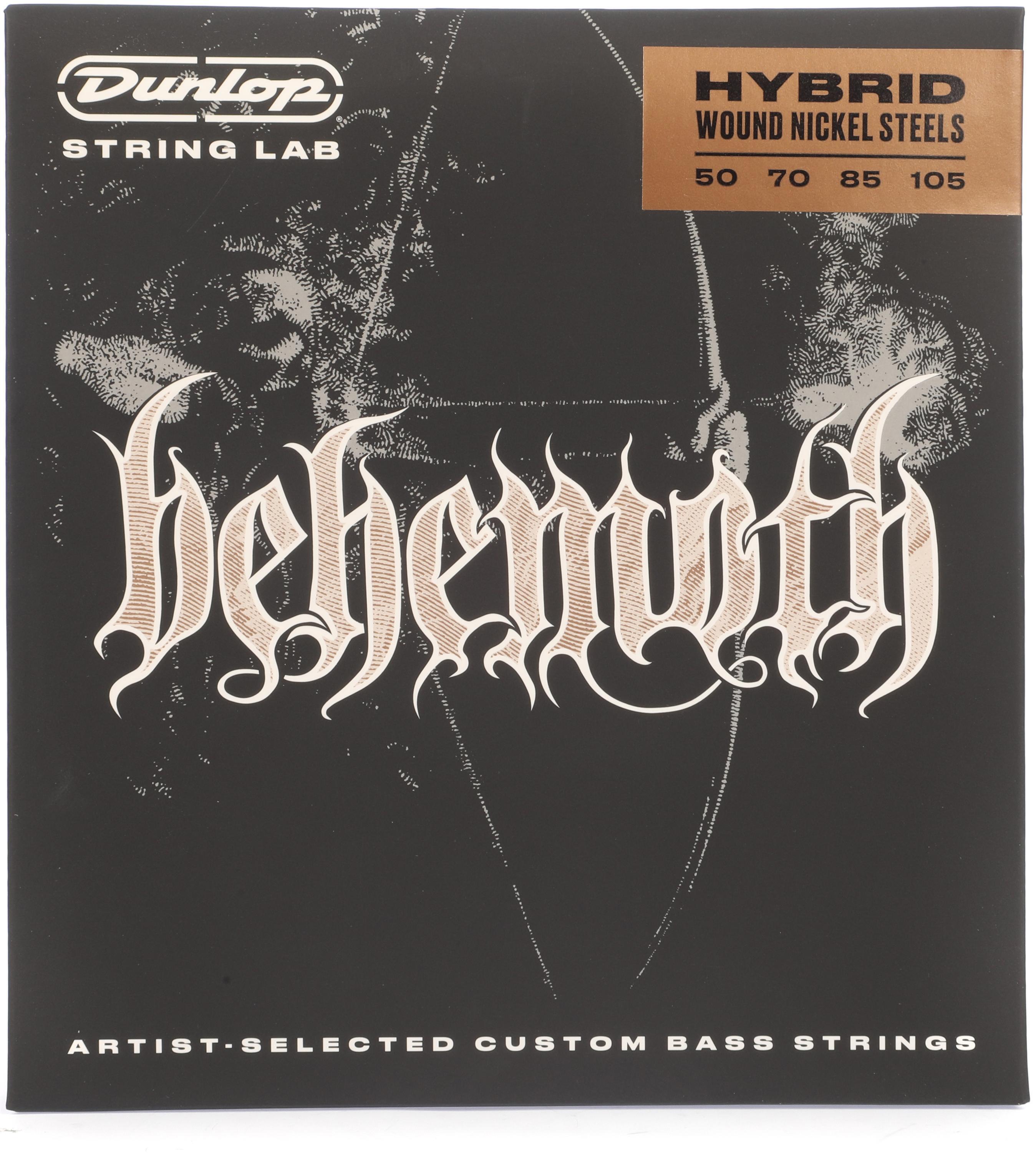 Photo of Dunlop Behemoth Hybrid Wound Nickel Bass Strings - .050-.105, 4-string