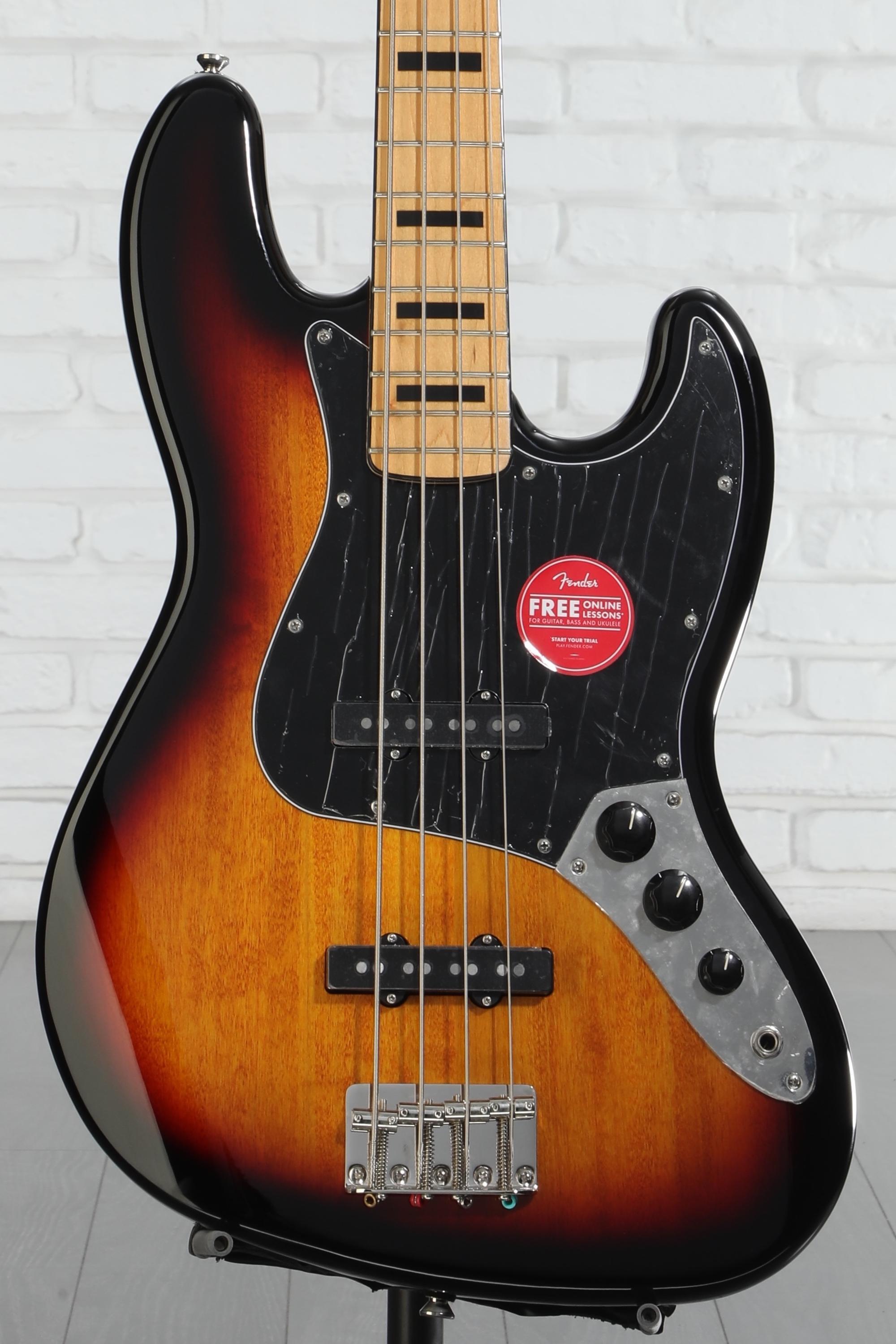 Squier Classic Vibe ’70s Jazz Bass Squier Classic Vibe '70s Jazz Bass - 3-Tone Sunburst