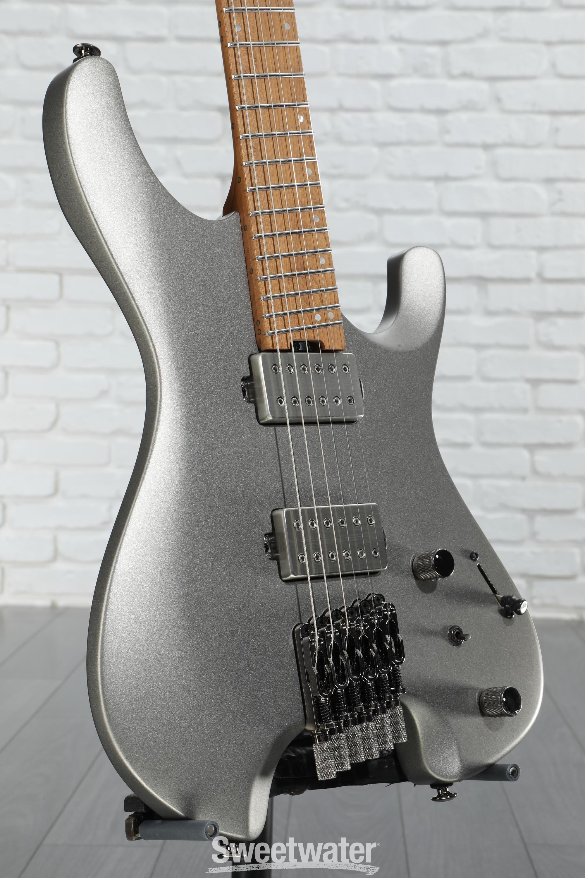 Ibanez QX52 Electric Guitar - Metallic Gray Matte | Sweetwater