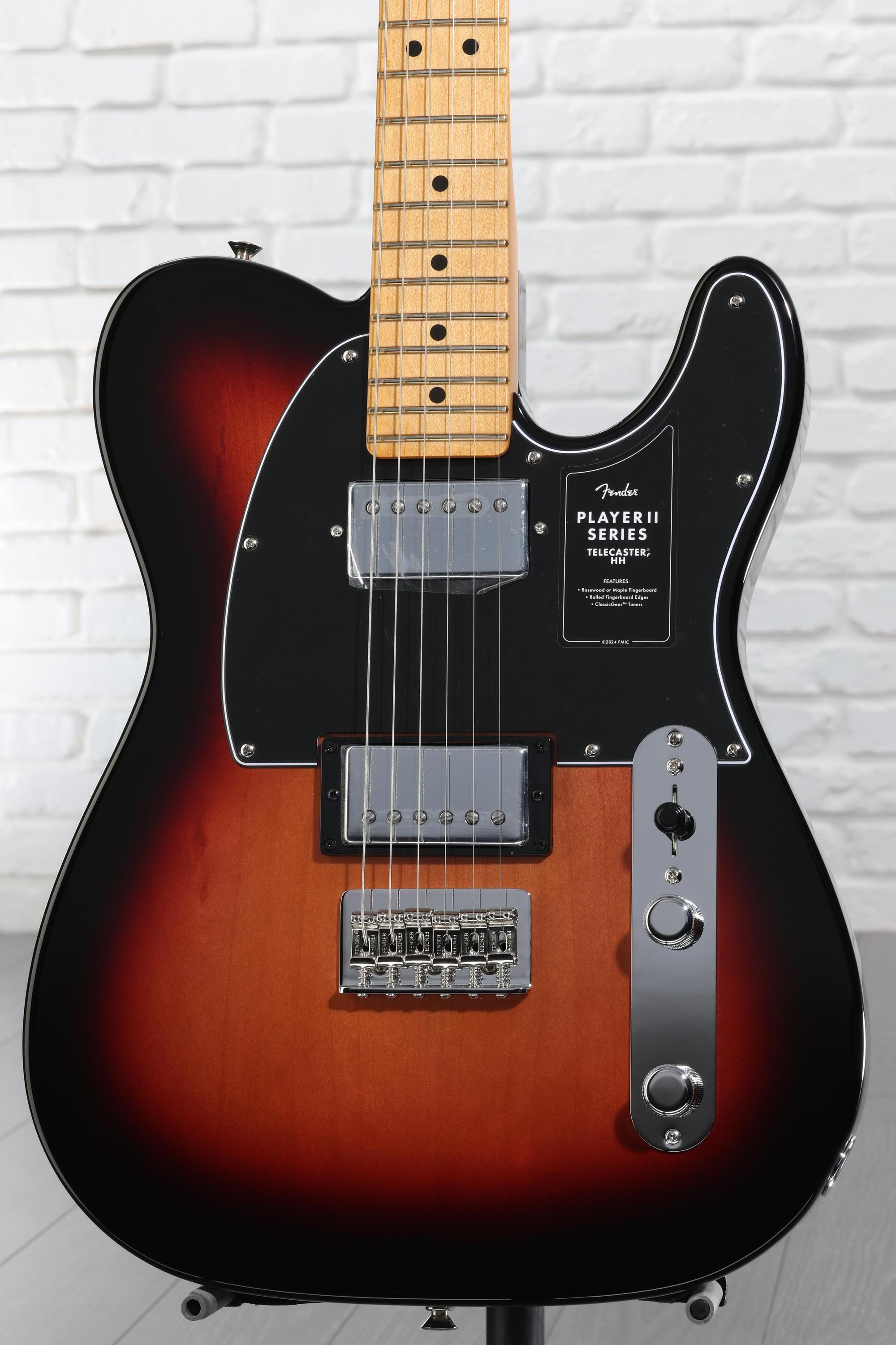 Fender Player II Telecaster HH Electric Guitar - 3-color