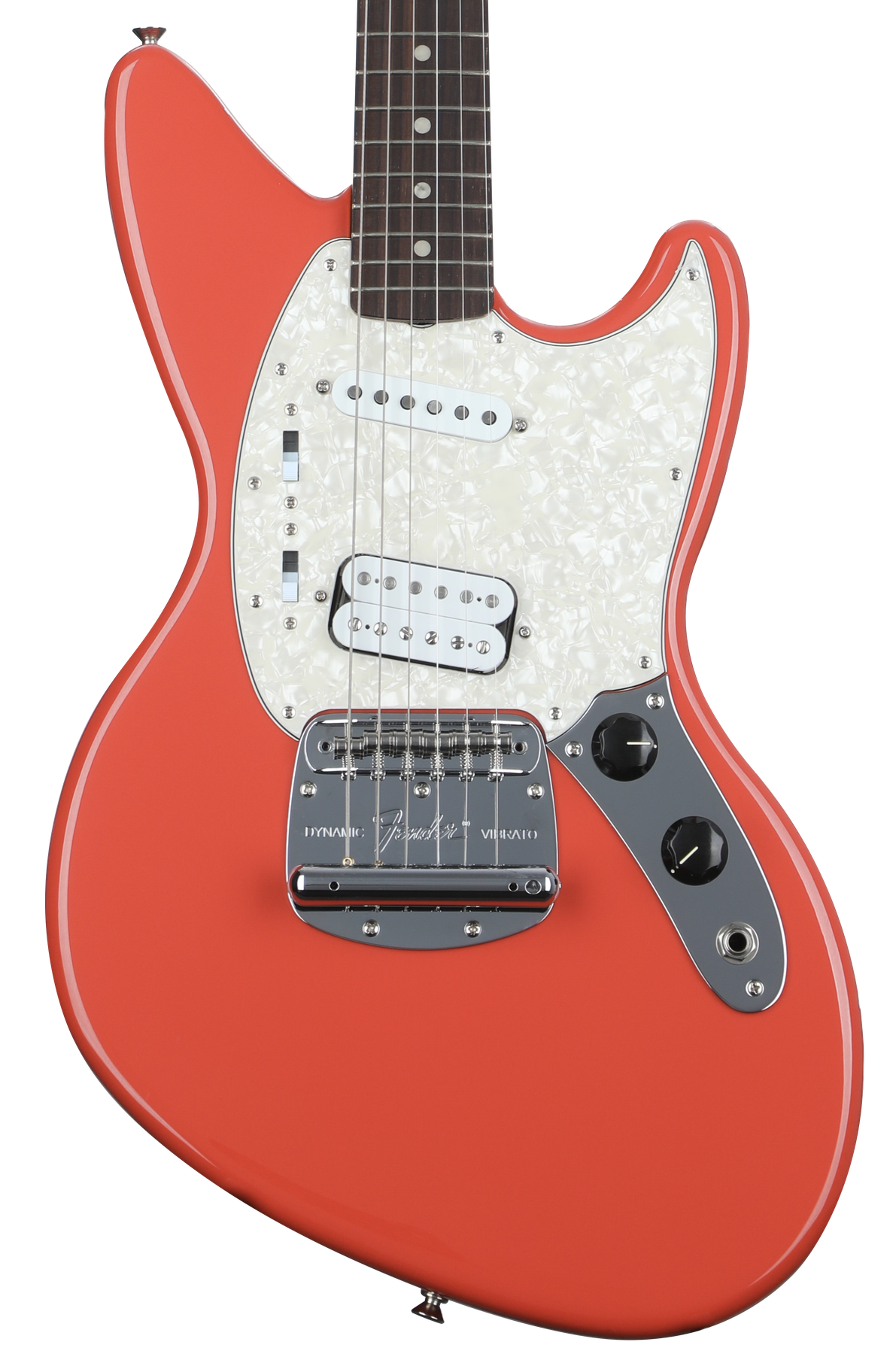 Fender mustang fiesta deals red