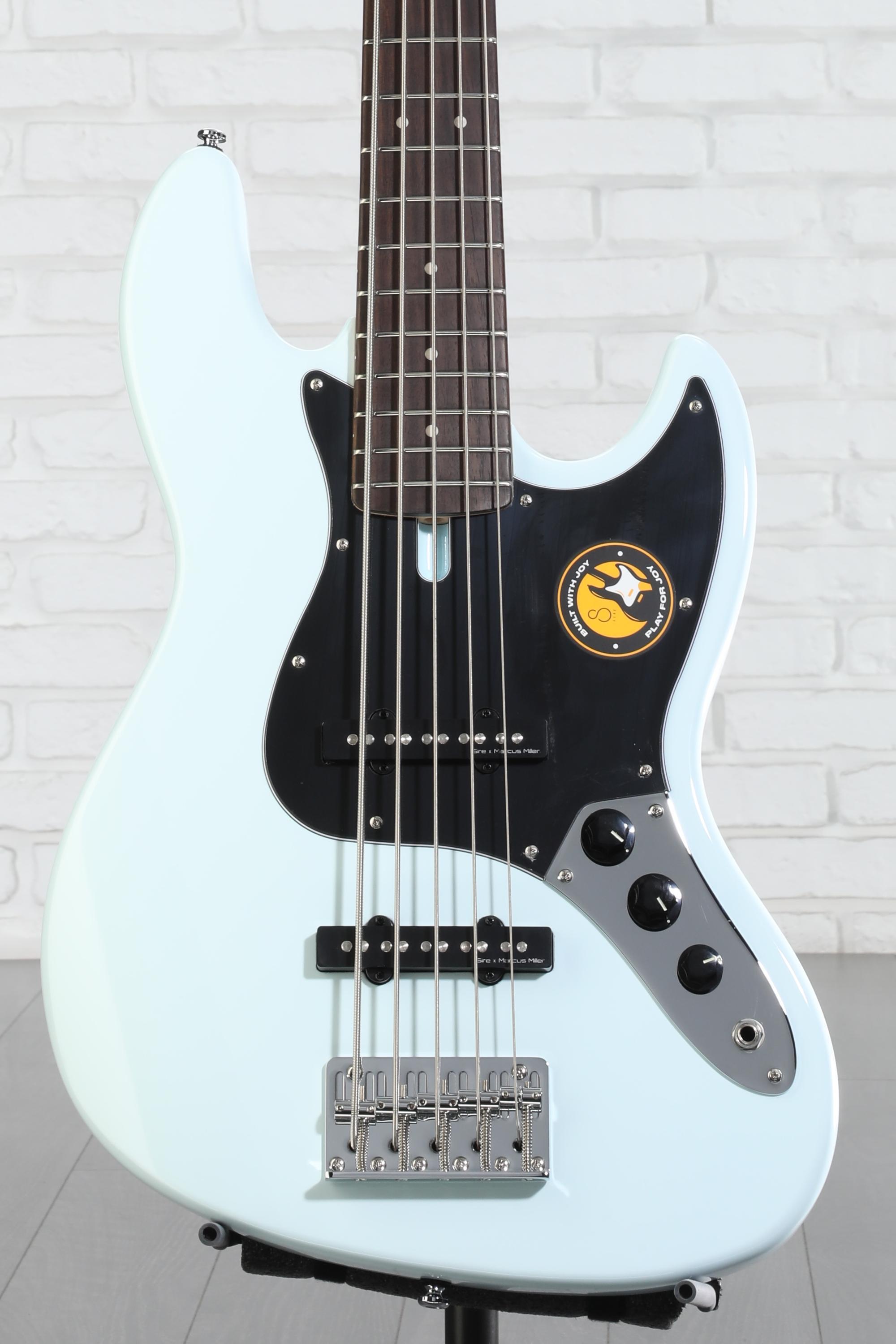 Sire Marcus Miller V3P 5-string Bass Guitar - Sonic Blue | Sweetwater