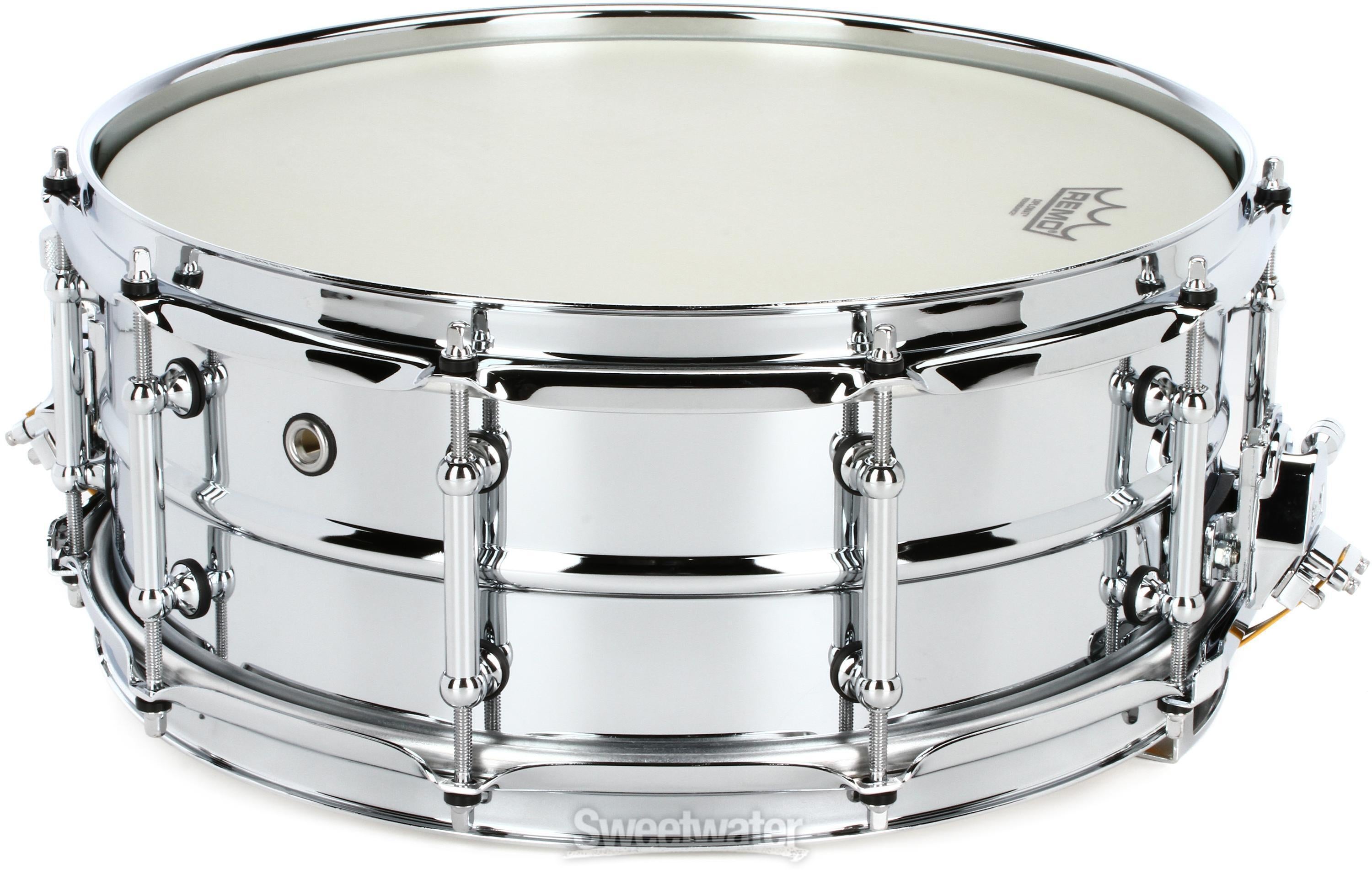 Pearl Concert Steel Snare Drum - 5.5-inch x 14-inch - Chrome