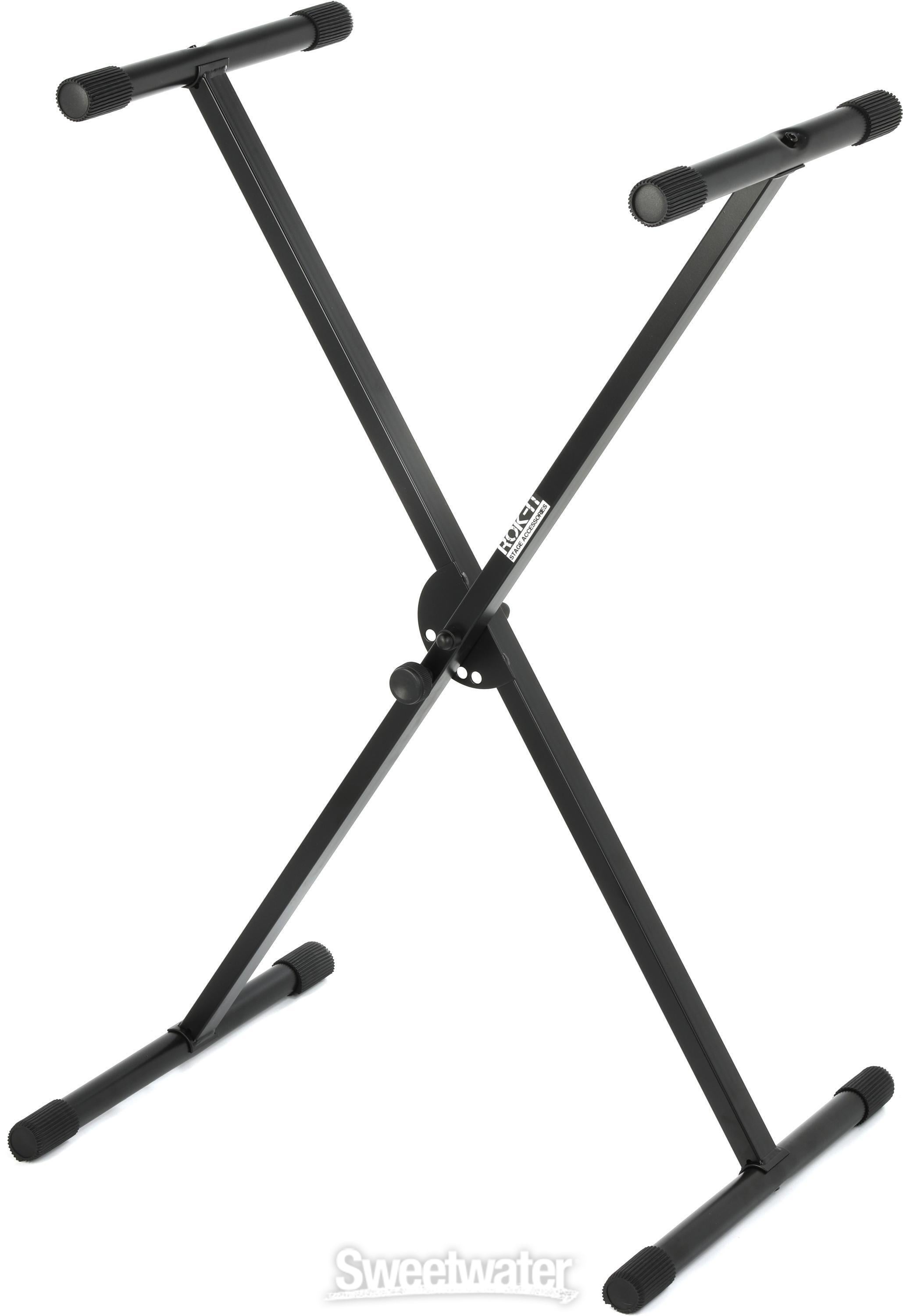 Rok-It RI-KEYX-1 X-style Keyboard Stand | Sweetwater